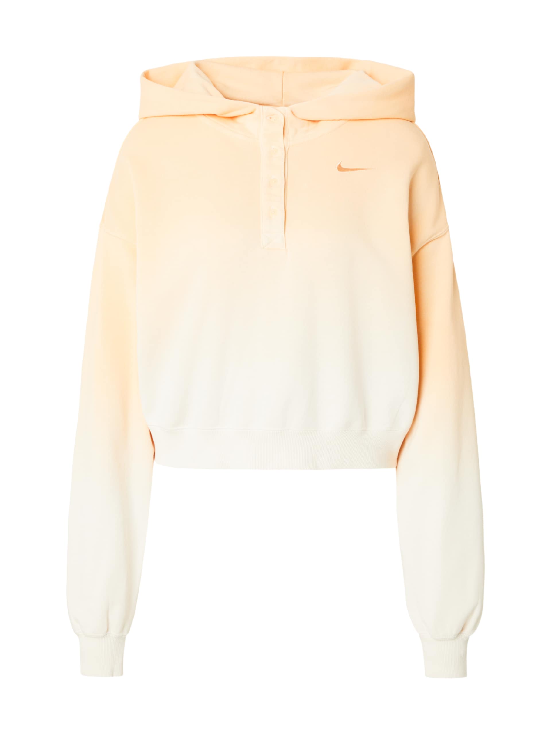 Nike Sportswear Sweatshirt 'PHNX FLC' elfenben / orange dam