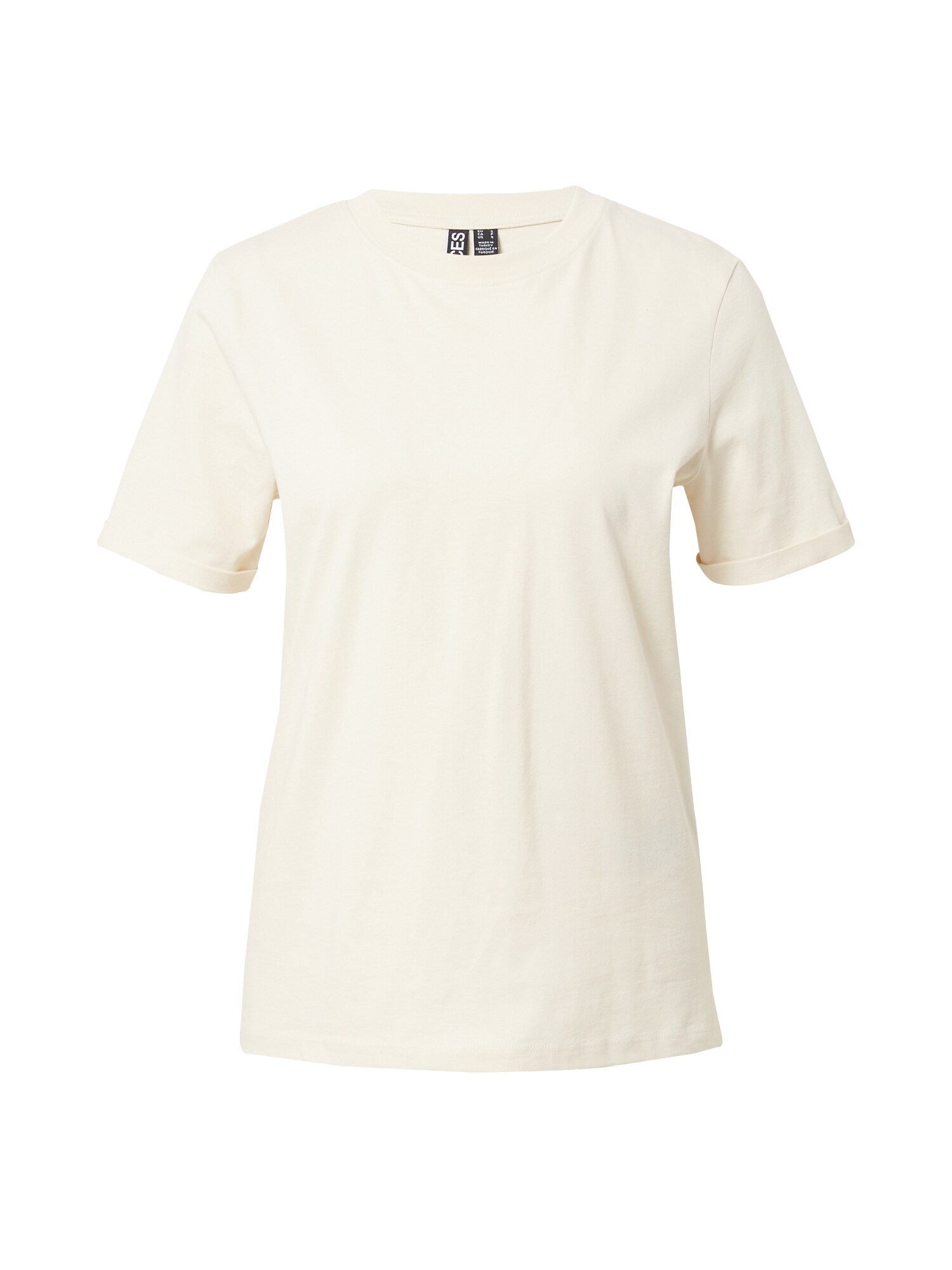 PIECES Tricou Ria  bej