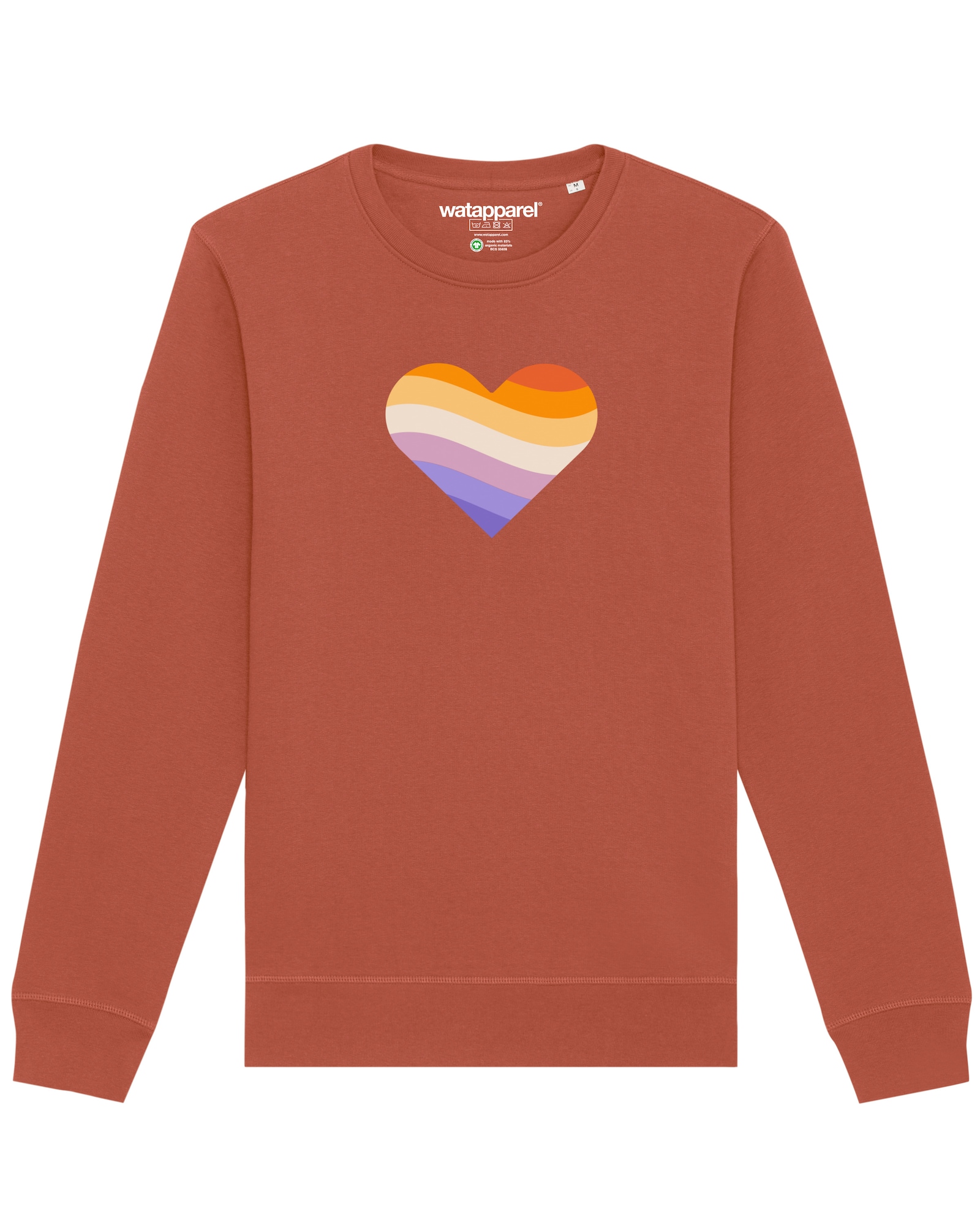 Thumbnail - Sweatshirt ' Rainbow Heart '