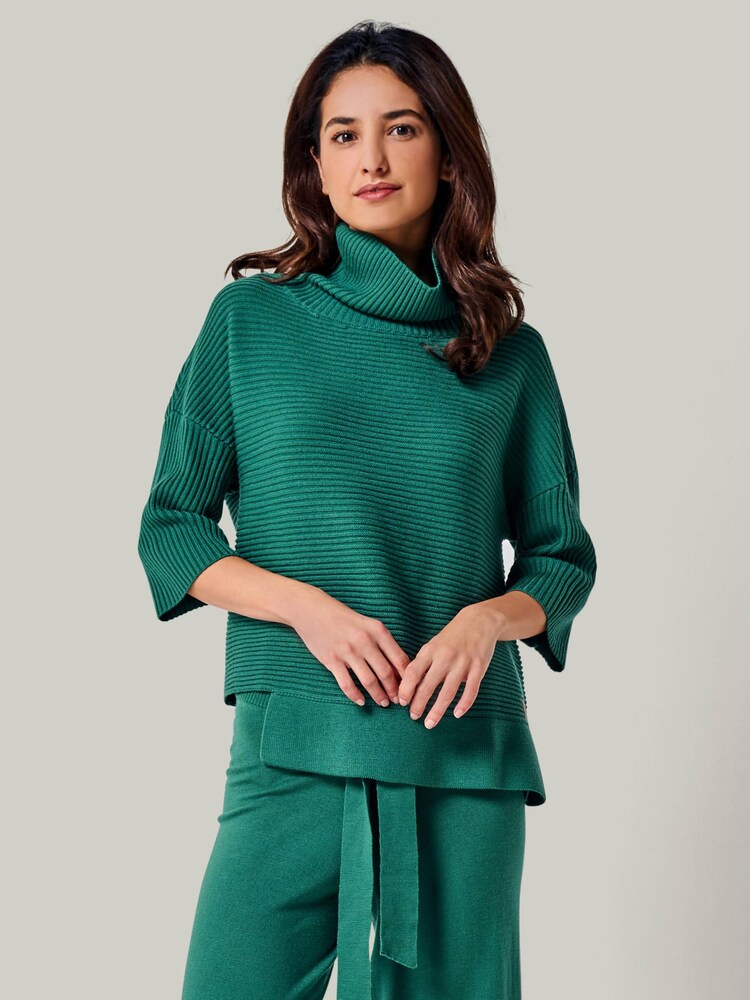 YOU LOOK PERFECT Pullover 'BAILEY' Damen Größe M grün