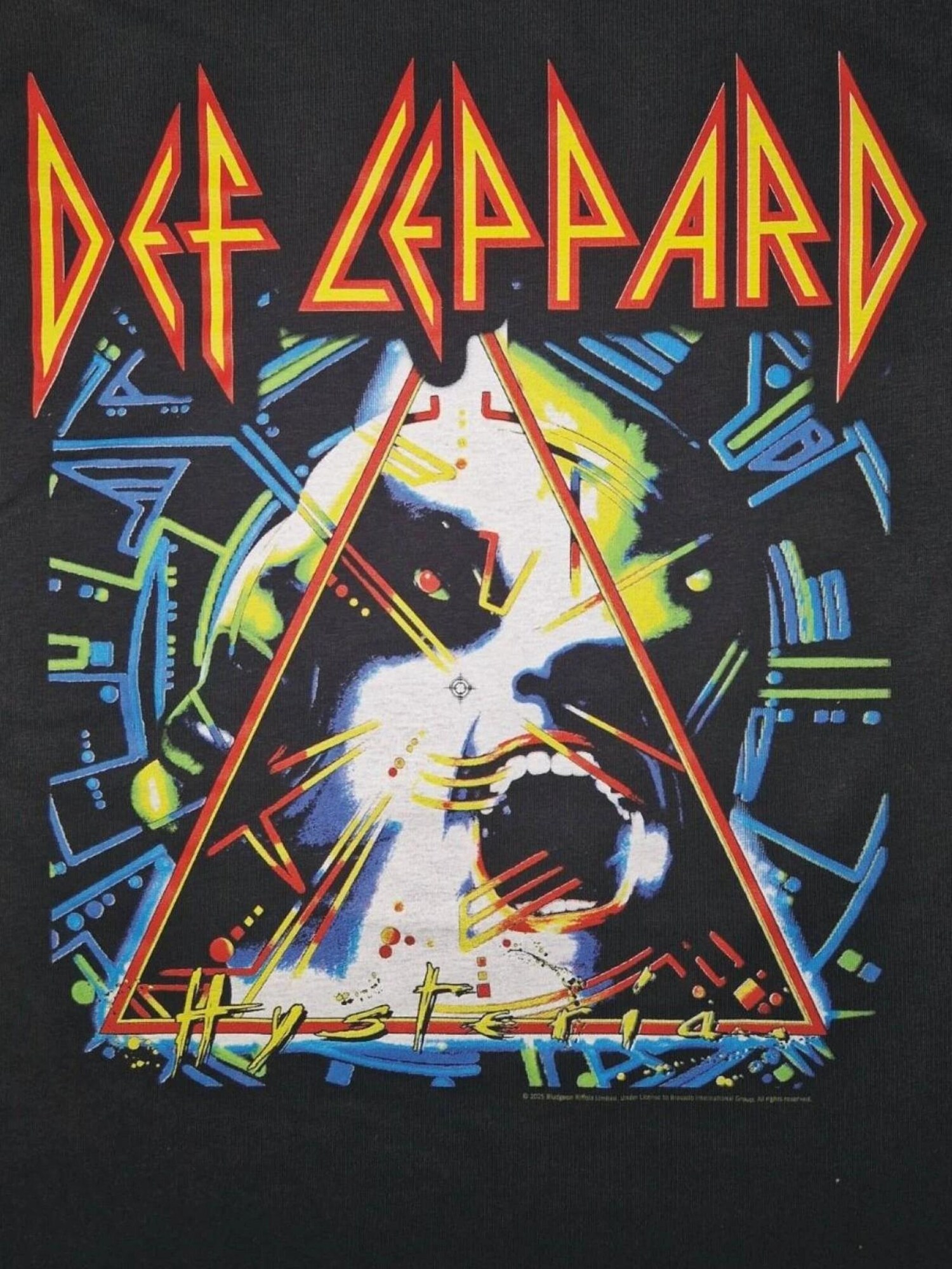 Def Leppard Sudadera 'Def Leppard - Hysteria Sweatshirt Sweatshirt' negro – imagen 3