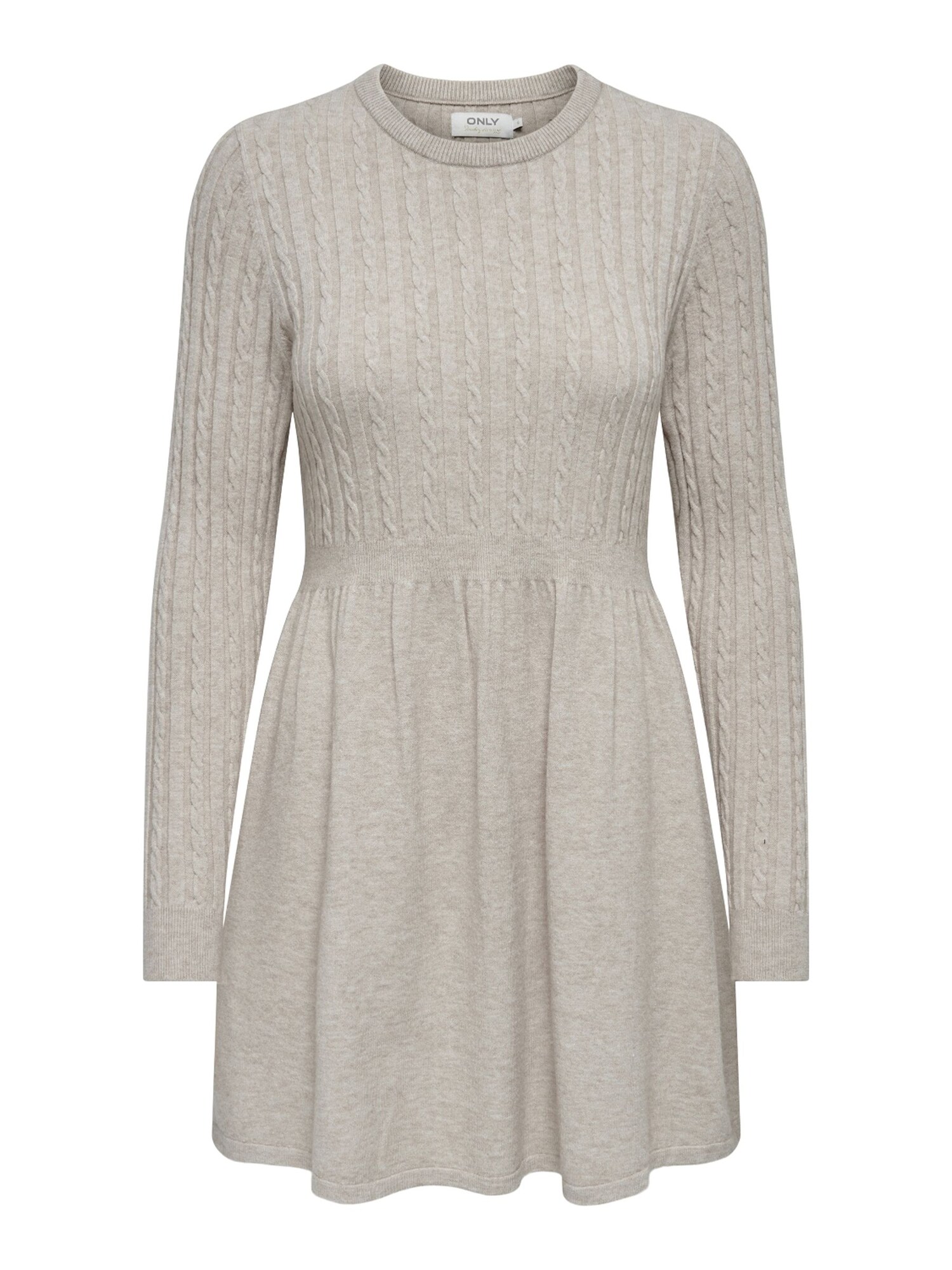 ONLY Rochie tricotat ONLFia  bej amestecat