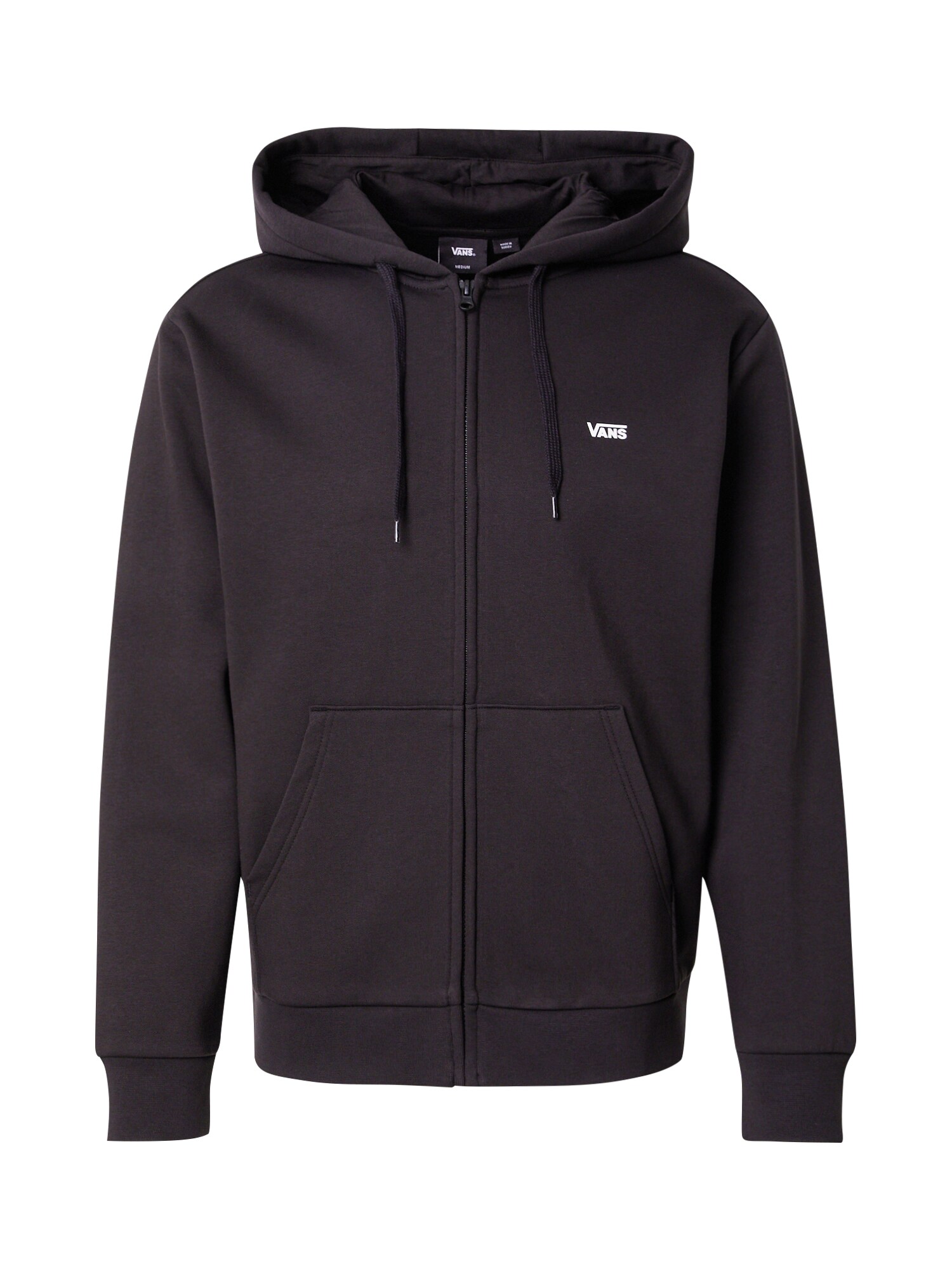 VANS Tepláková bunda  čierna