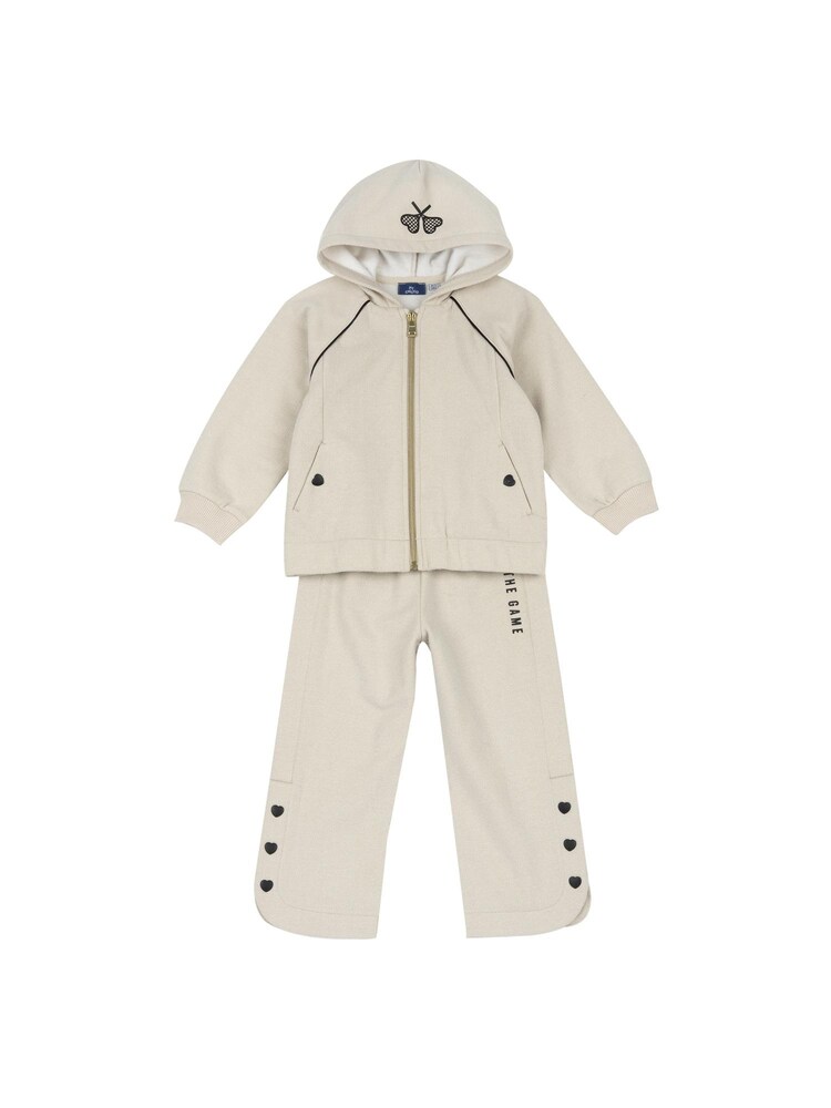 Chicco Trainingsanzug Mädchen Größe 110 beige / schwarz