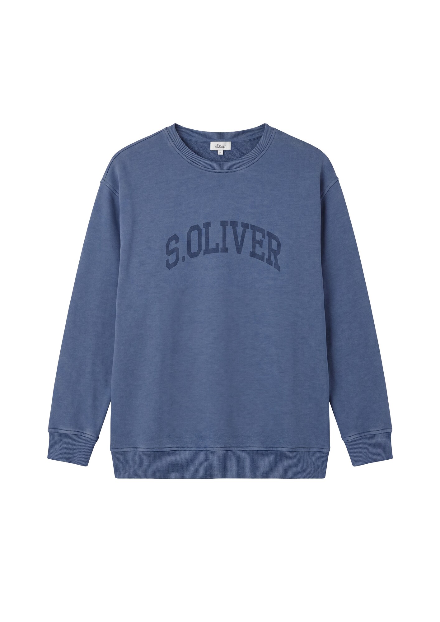 s.Oliver Bluză de molton albastru regal / albastru ultramarin
