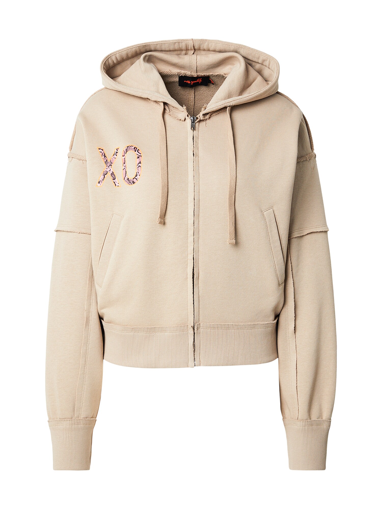 miss goodlife Hanorac XO  nisipiu / galben / roz / negru