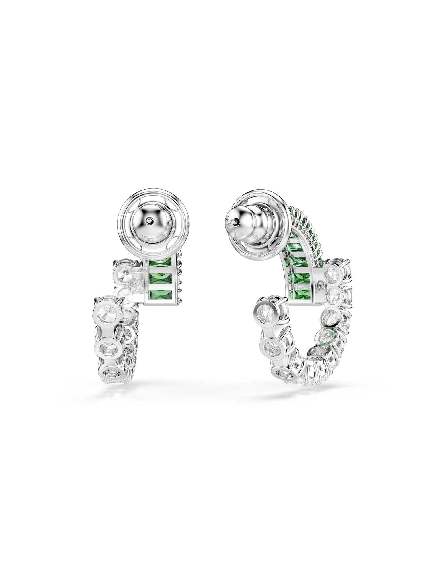 Swarovski Fülbevalók  zöld / átlátszó termék 2. képe