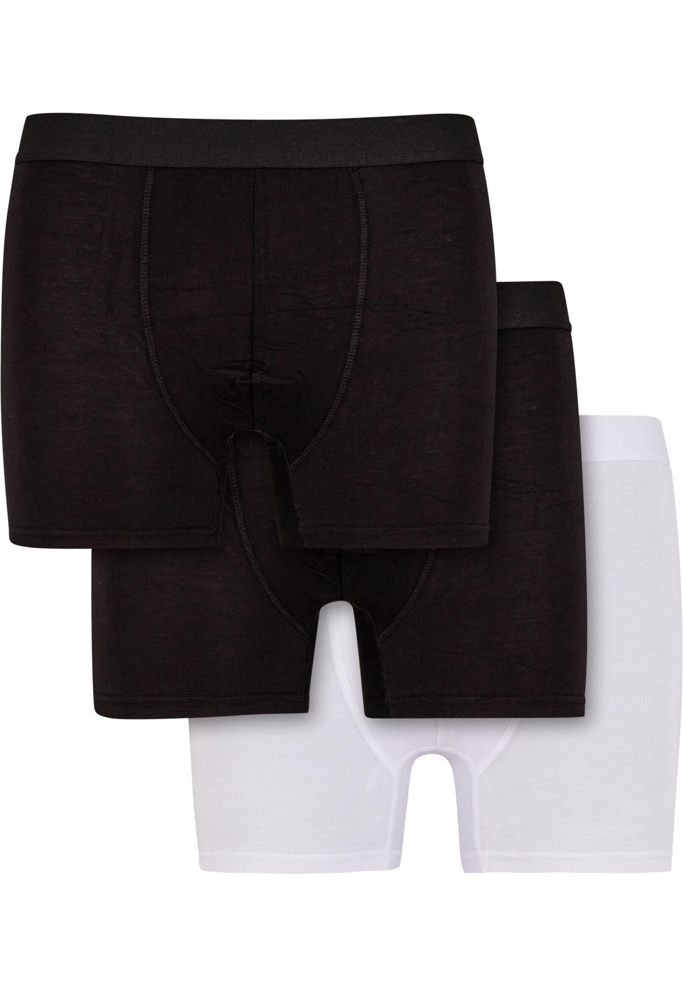 Urban Classics Boxeri  negru / alb