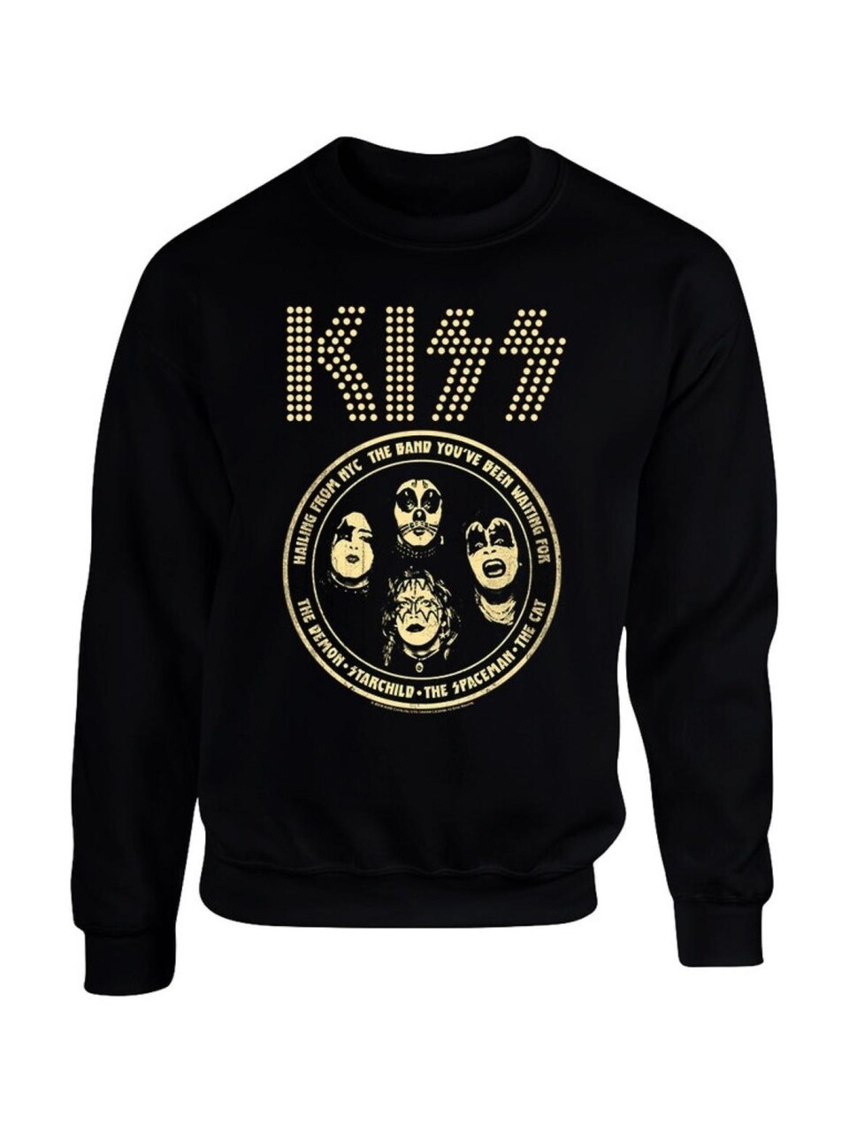 Sweatshirt 'Kiss Band Sweatshirt'