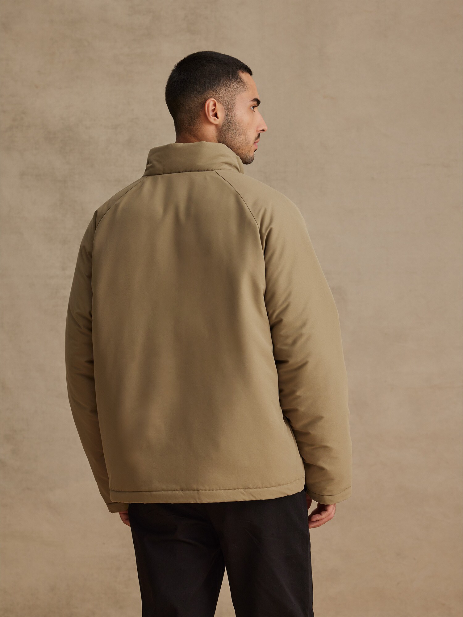 DAN FOX APPAREL Prechodná bunda 'Onur' kaki (obrázok 3)