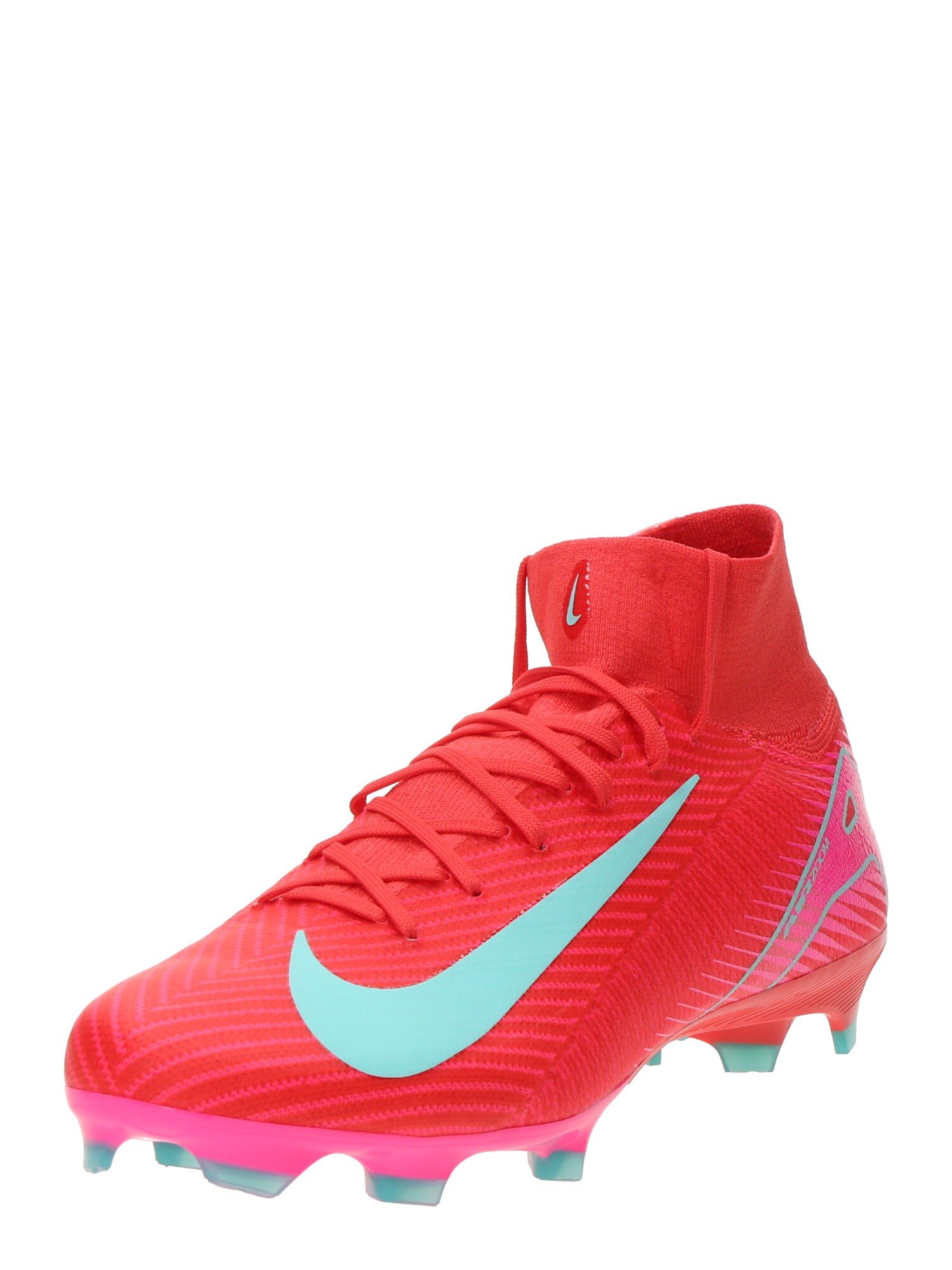 NIKE Futballcipők  világoskék / neonpiros akciós termékkép 1