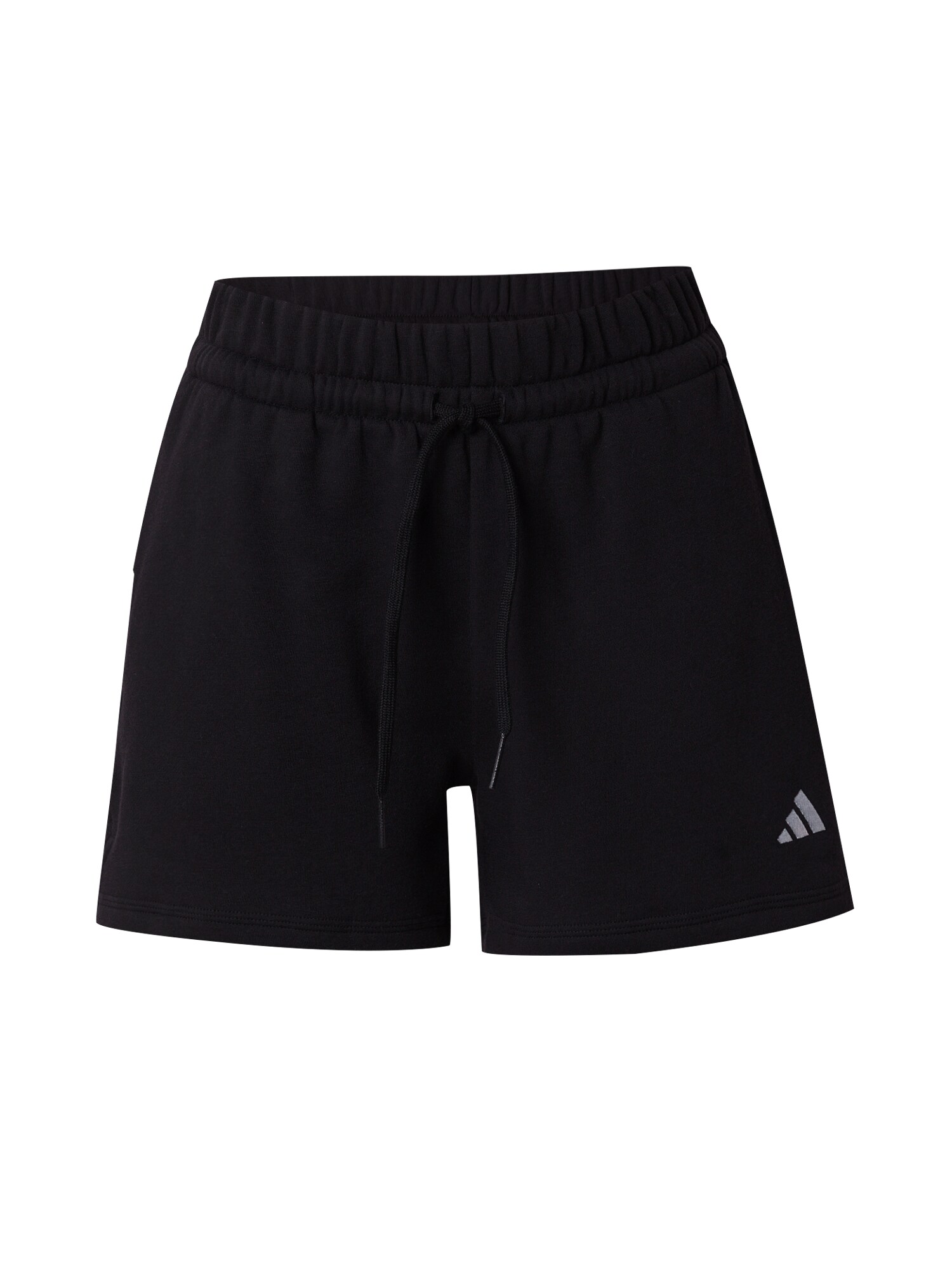 ADIDAS SPORTSWEAR Sportnadrágok  fekete / ezüst akciós termékkép 1