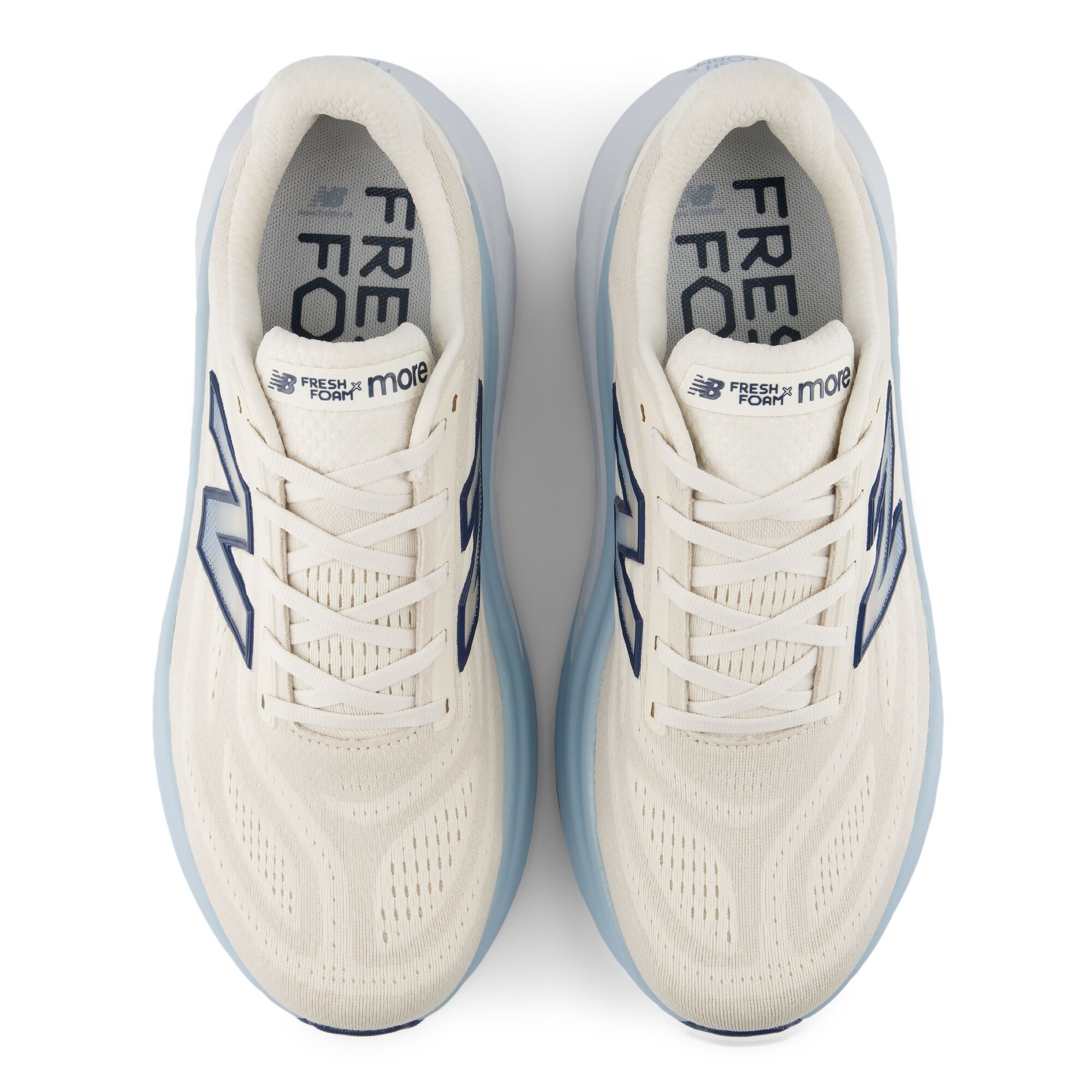 New balance Zapatillas de running 'Fresh Foam X More v6'  beige / azul claro – imagen 4