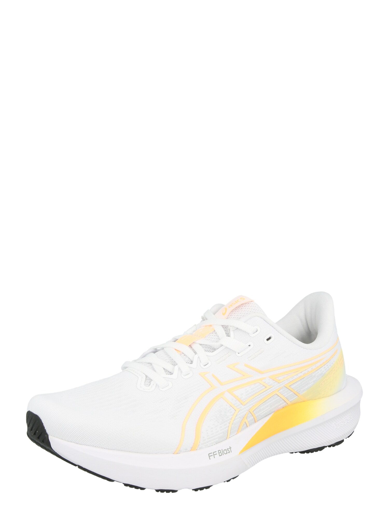 ASICS Bežecká obuv 'GT-1000 15'  žltá / pastelovo oranžová / biela