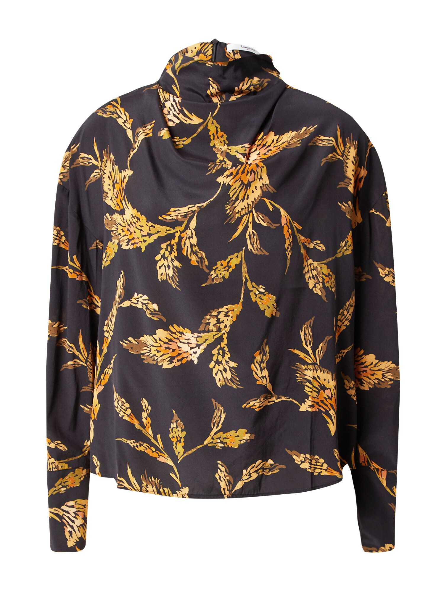Lovechild 1979 Blusa 'Samira'  bege / castanho / amarelo / preto