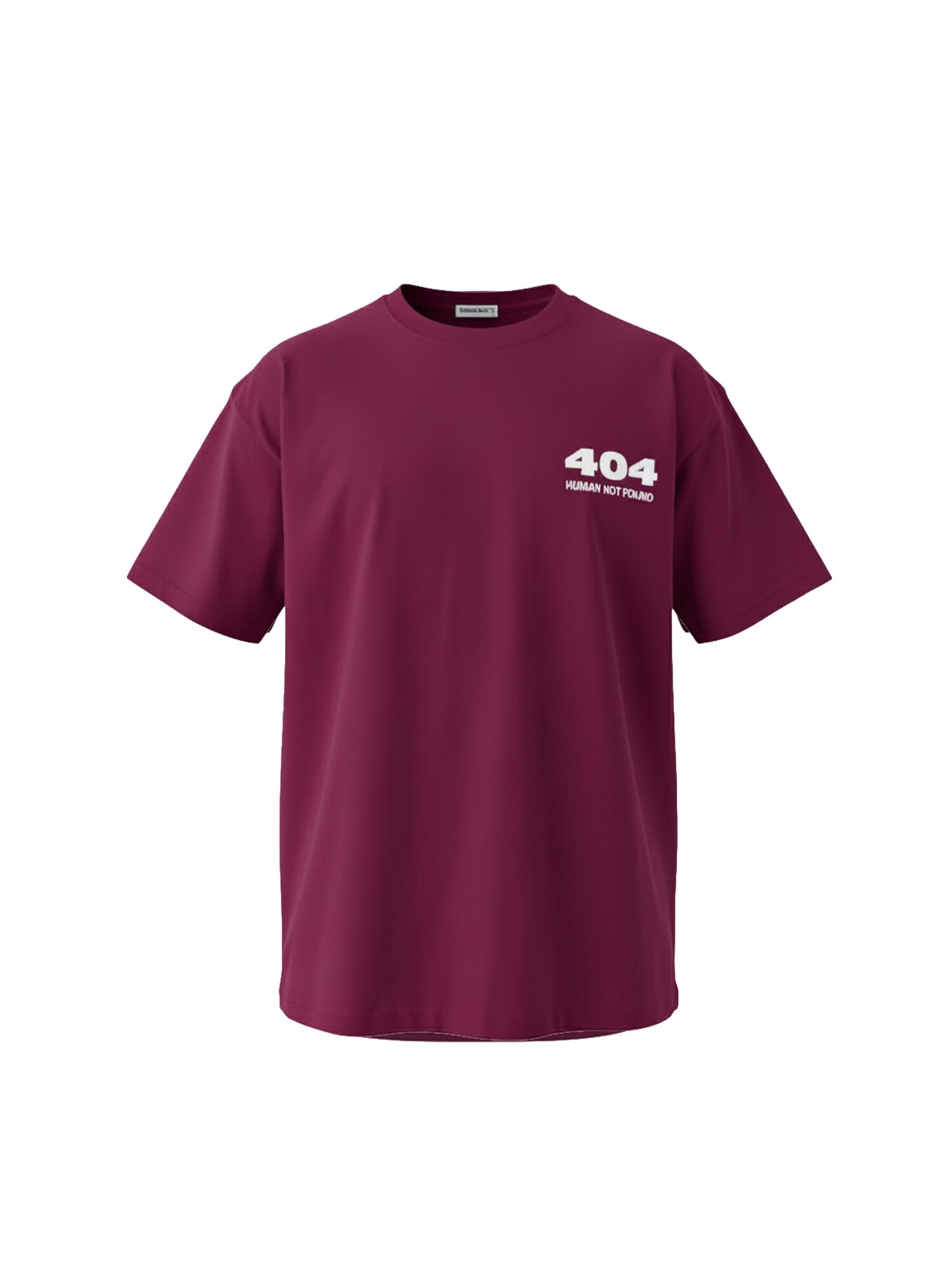 Kleidermafia Camiseta 'Oversize 404 T-shirt - Port Royale' mora