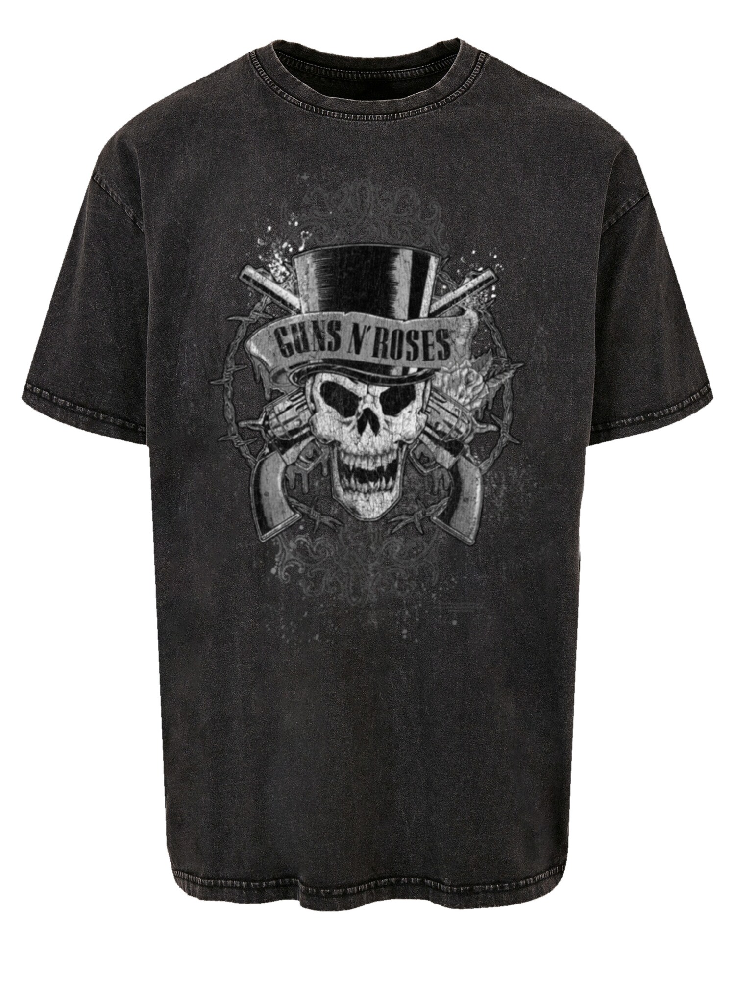 Thumbnail - T-Shirt 'Guns 'N' Roses Skull And Pistols'