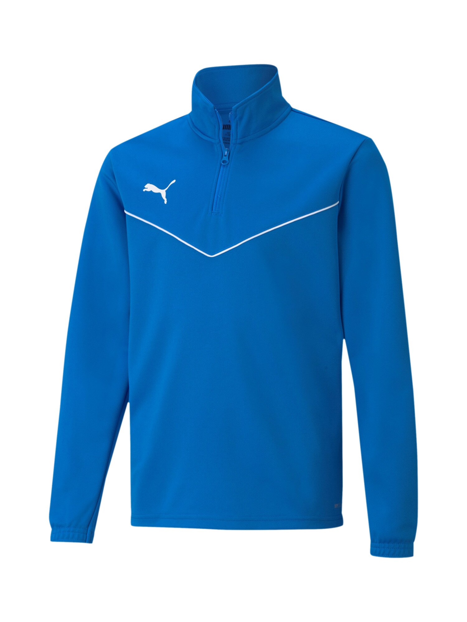 PUMA Hanorac sport TeamRise  albastru / alb