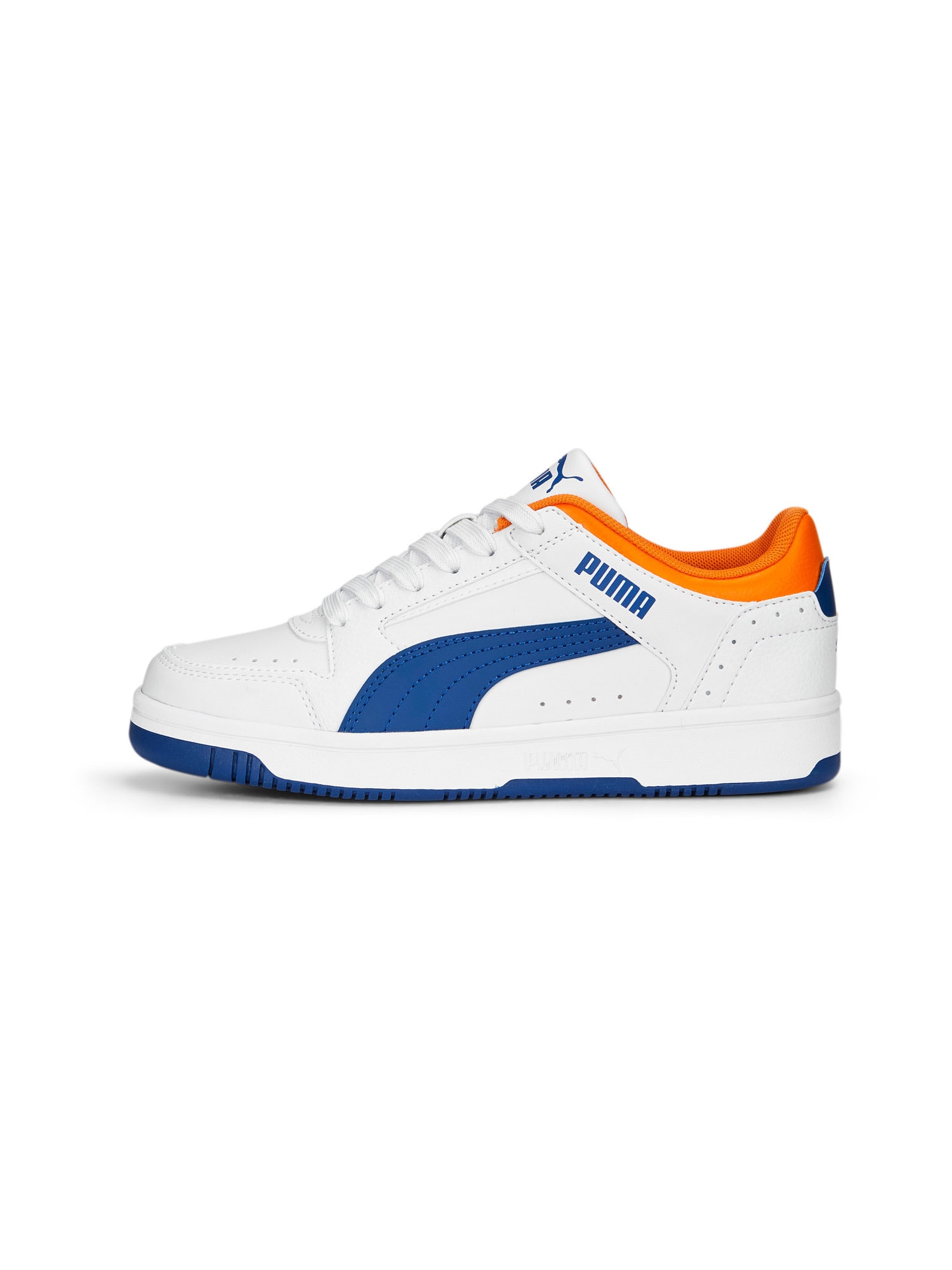 PUMA Pantofi sport 'Joy'  azuriu / portocaliu / alb
