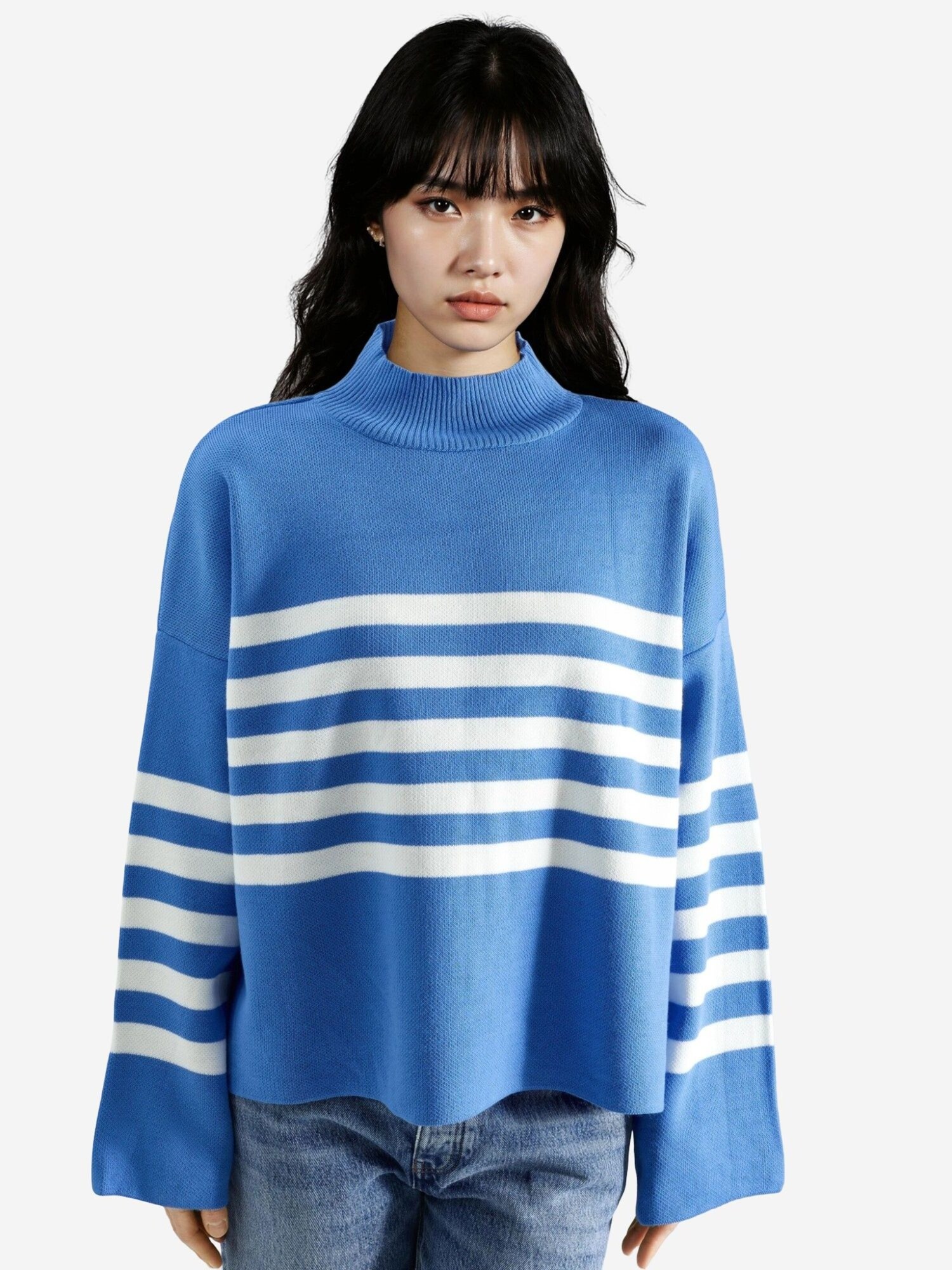 My fashion Pulover 'Pullover' cijan plava