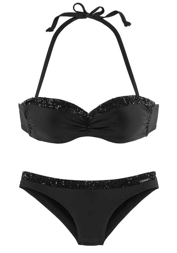 Bruno Banani, Bikini, fekete, 3 kép a 6 közül