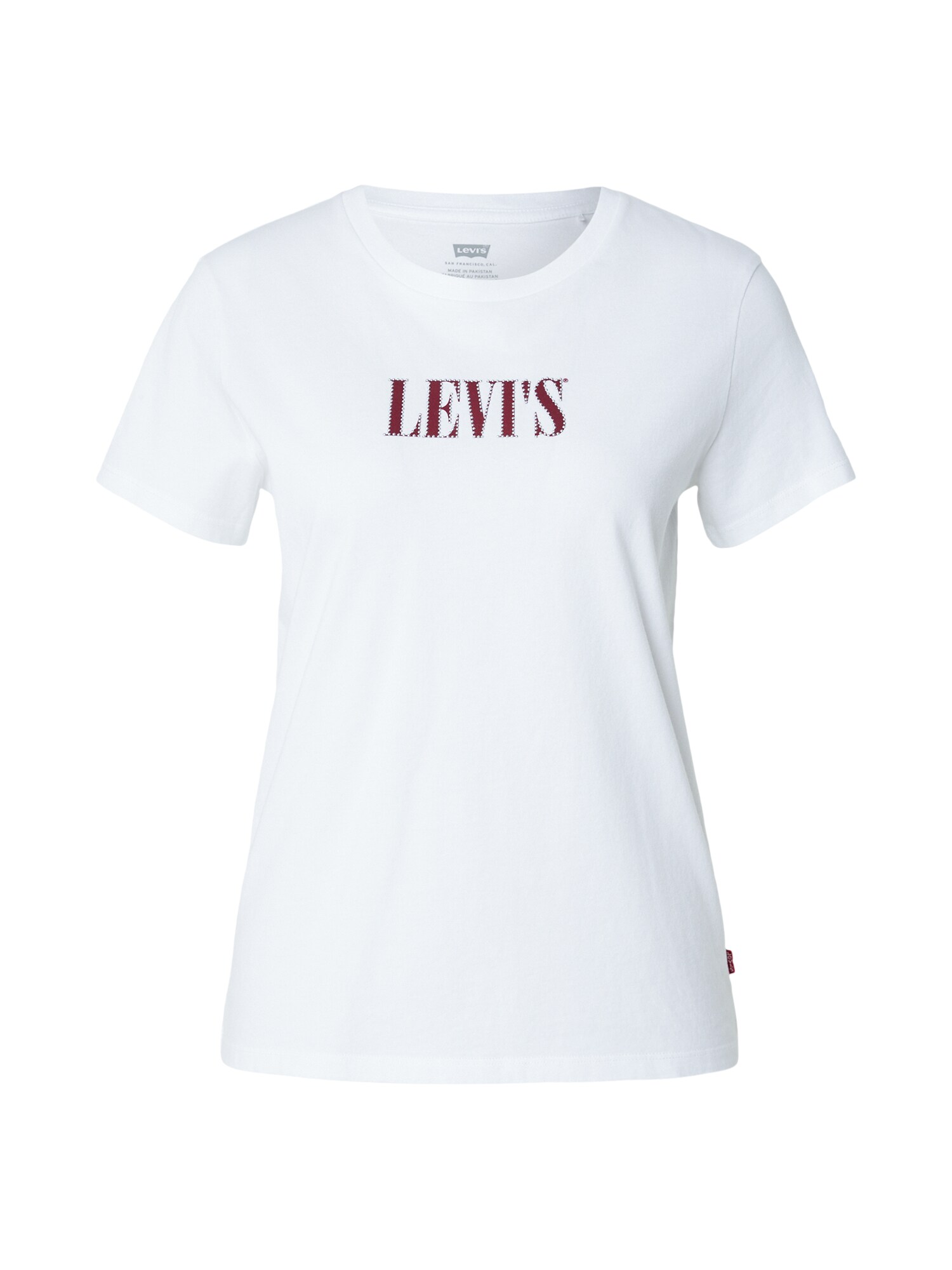LEVI'S ® Tričko  červená / biela