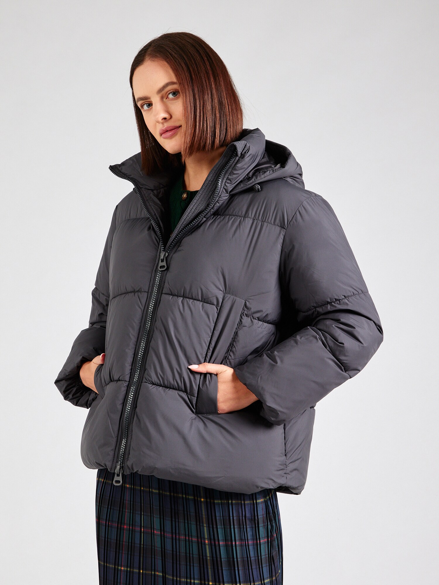 VERO MODA Téli dzseki 'VMIDALINE'  bazaltszürke termék 2. képe