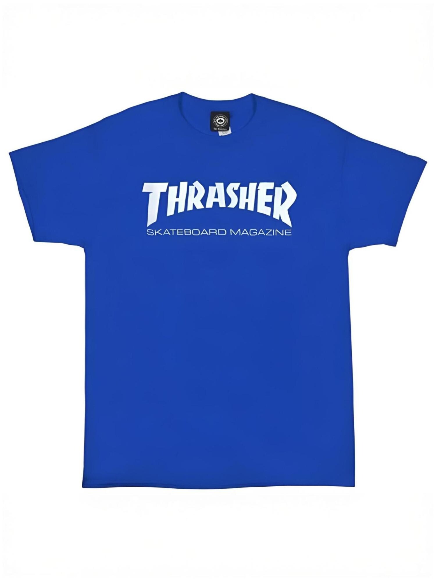 THRASHER Camiseta 'SKATE MAG' azul real