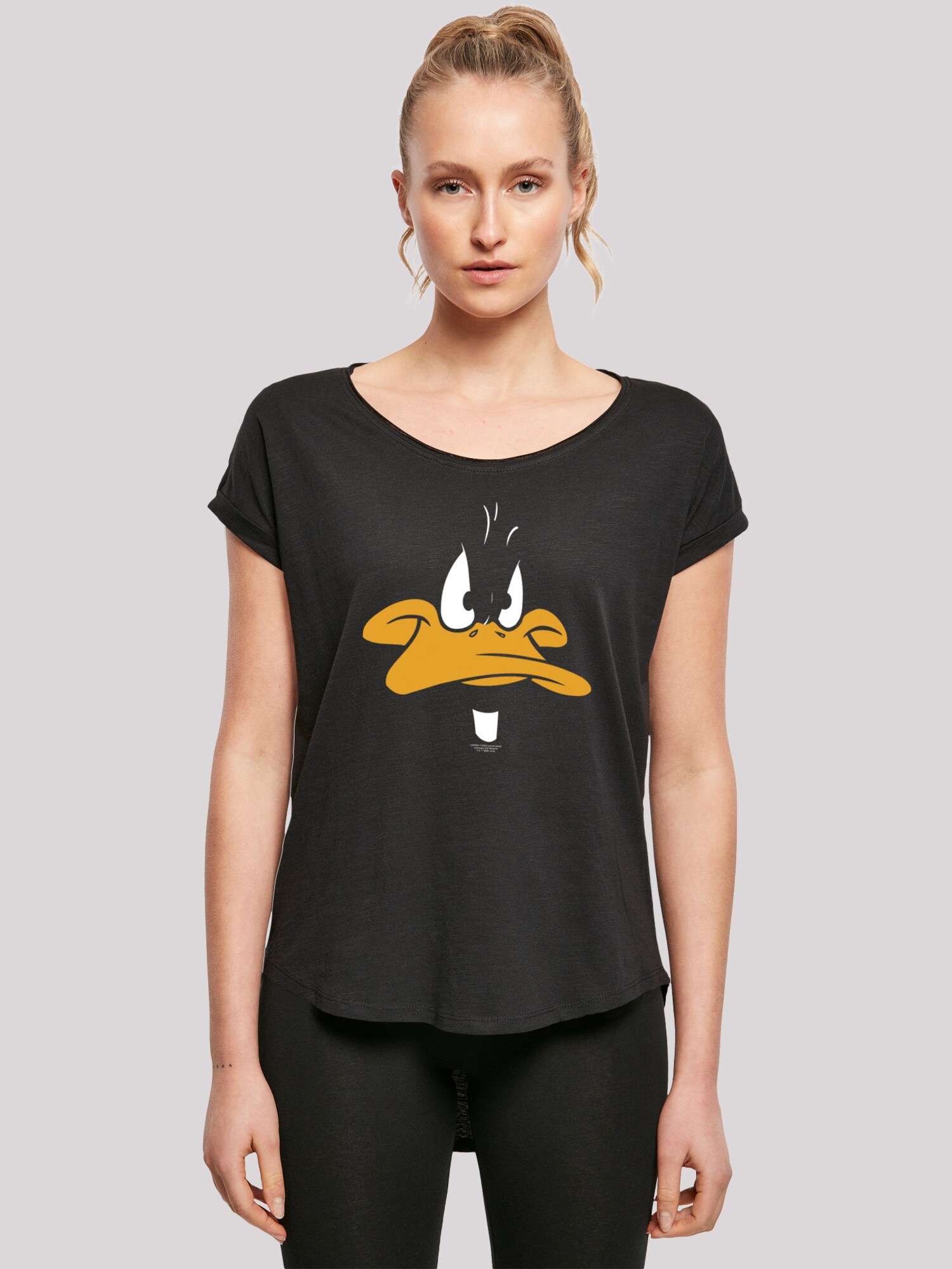 Thumbnail - T-Shirt 'Looney Tunes Daffy Duck Big Face'