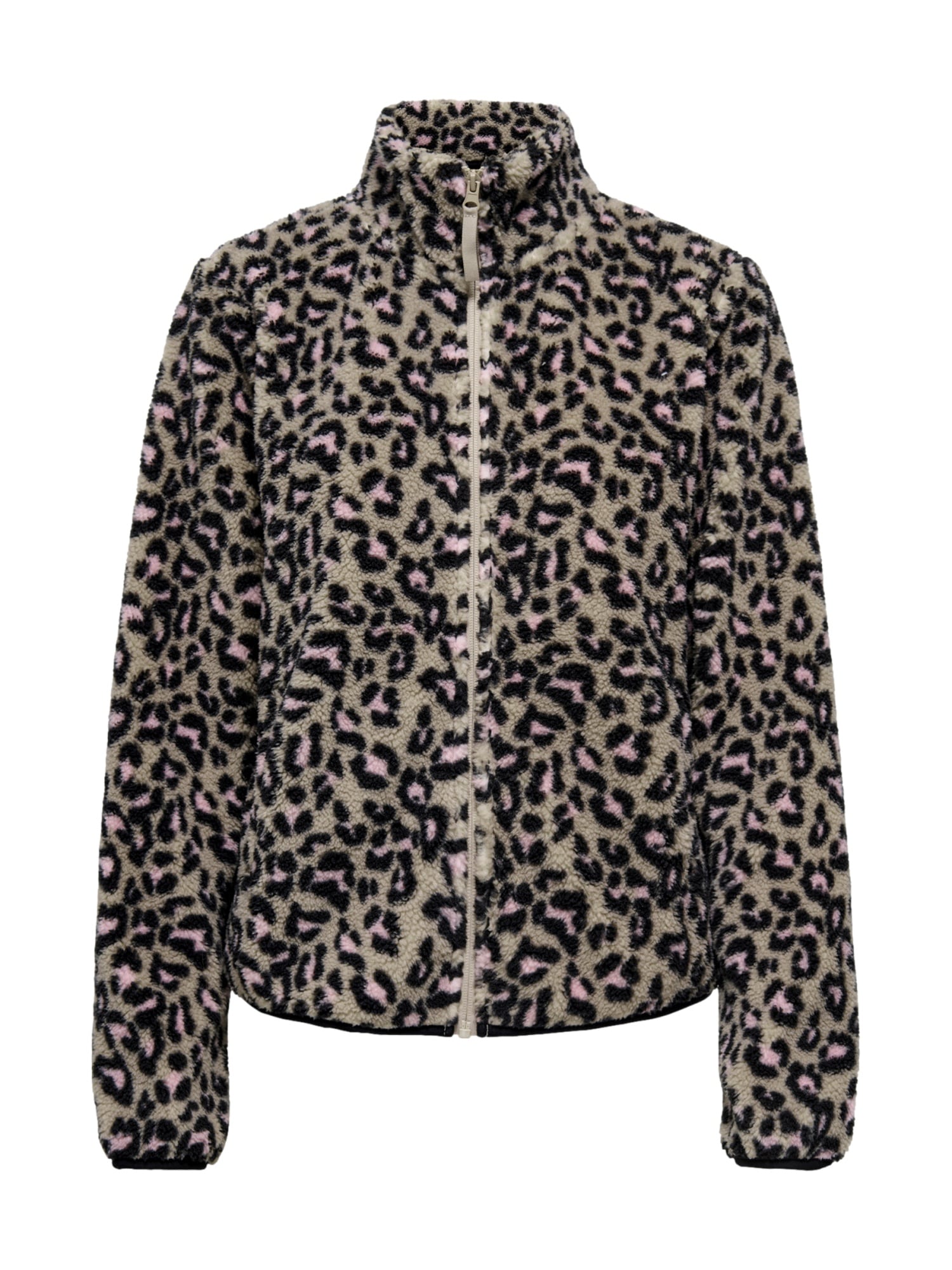 Only Play Girls Jachetă  fleece ONPDREW brocart / rosé / negru