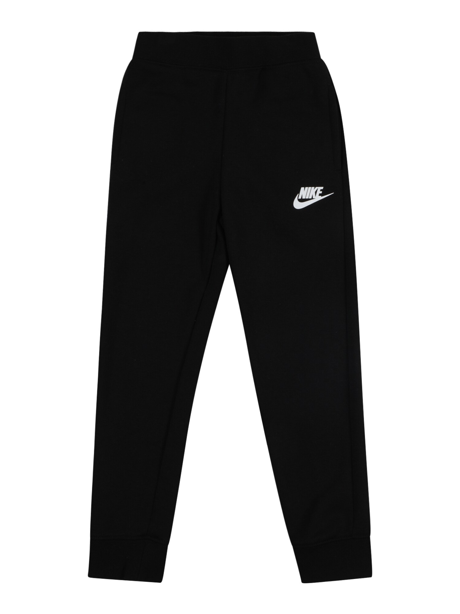 Nike Sportswear Bukser 'Club Fleece'  sort / hvid