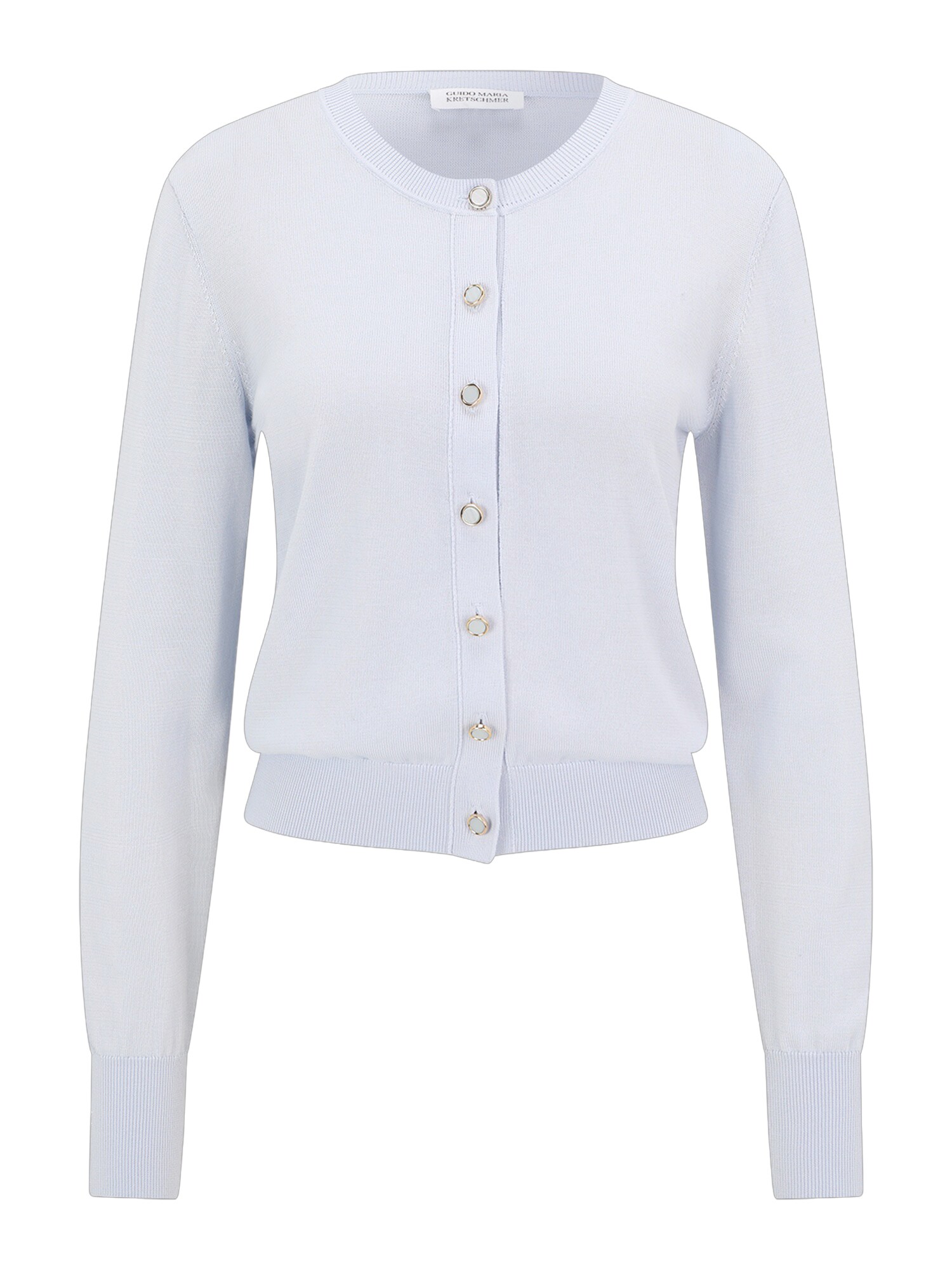 Guido Maria Kretschmer Women Geacă tricotată Arabella  albastru deschis