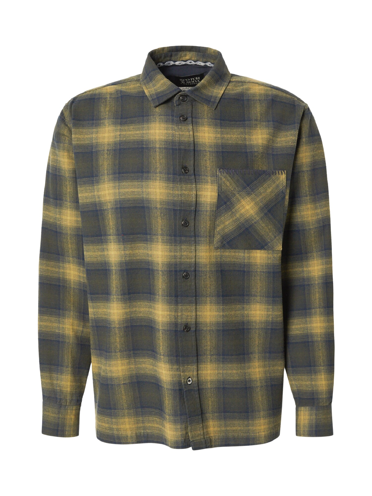 SCOTCH & SODA Cămașă albastru închis / oliv