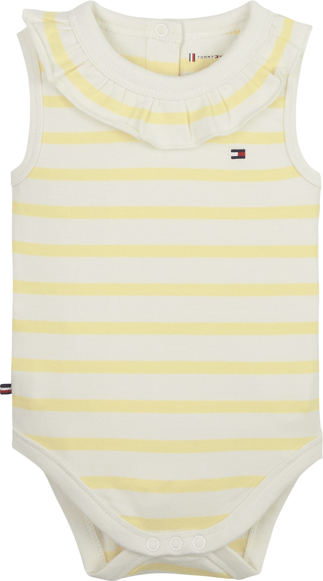 TOMMY HILFIGER Бебешки гащеризони/боди  кремаво / жълто