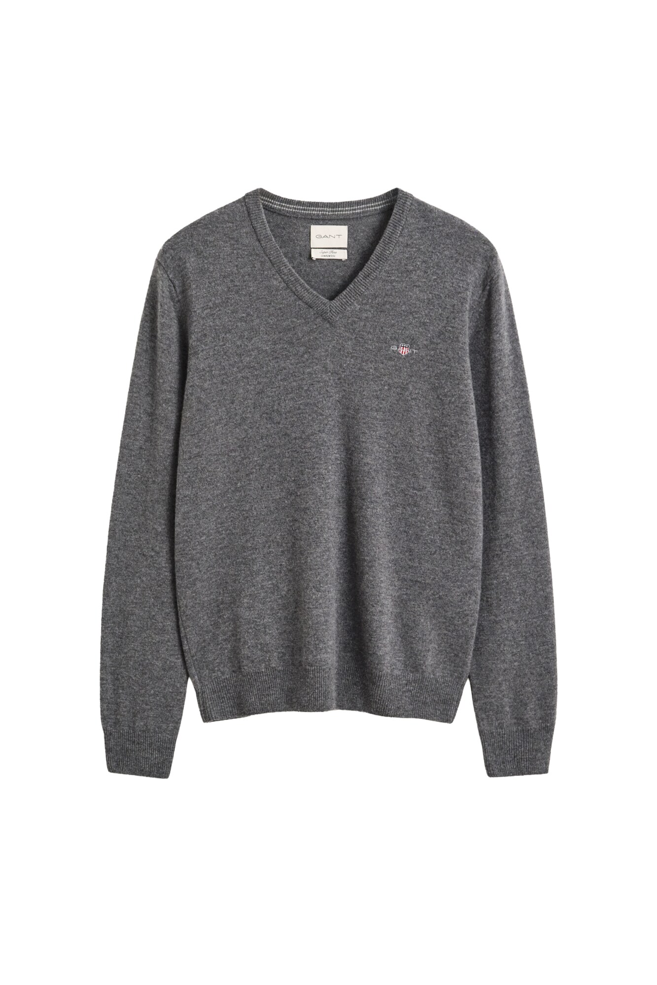 GANT Pulover SUPERFINE gri