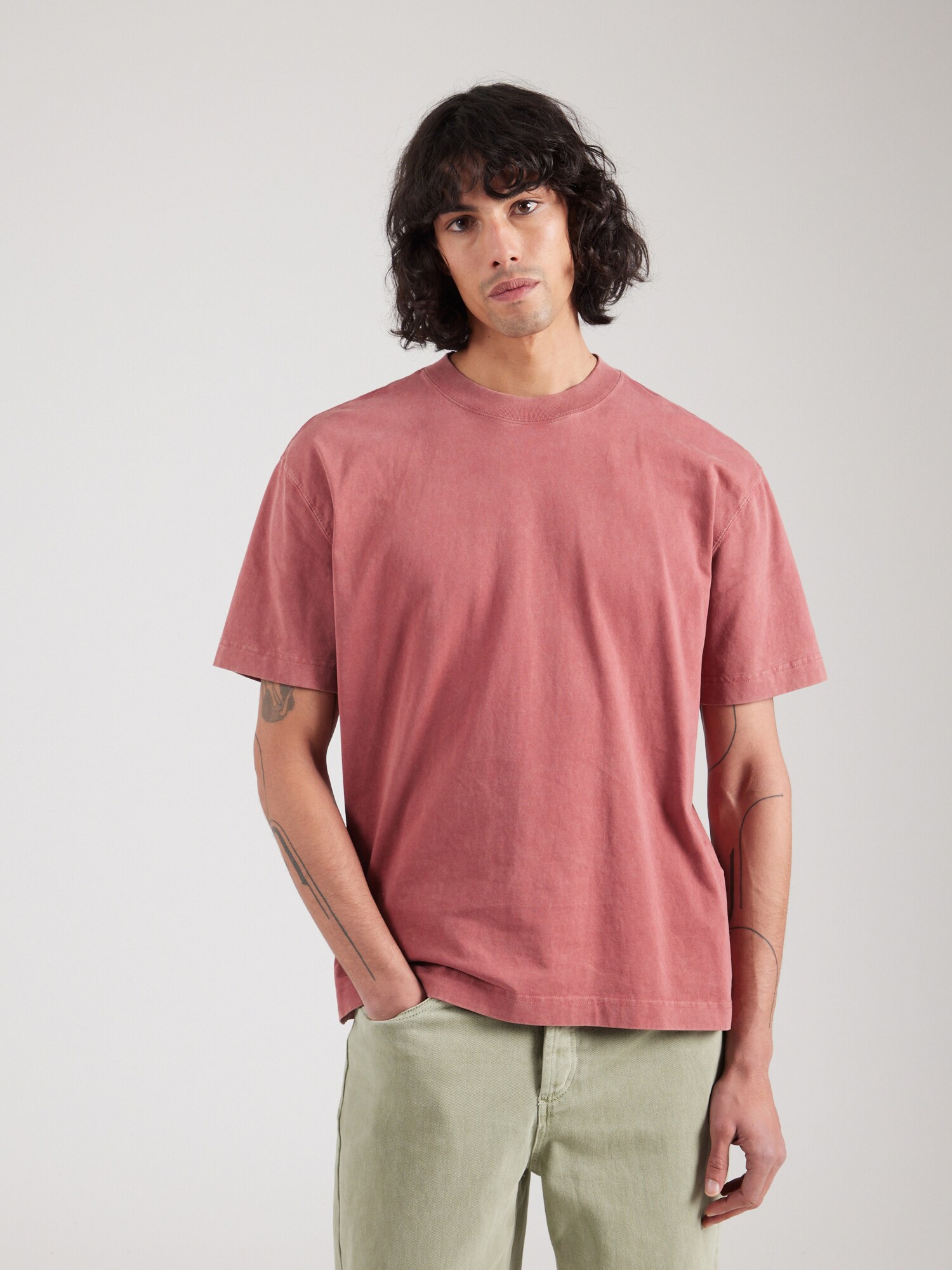 HOLLISTER Póló  kárminvörös termék 2. képe