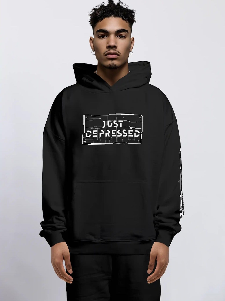 Sweatshirt 'Good Times heavy oversized Hoodie 500GSM'
