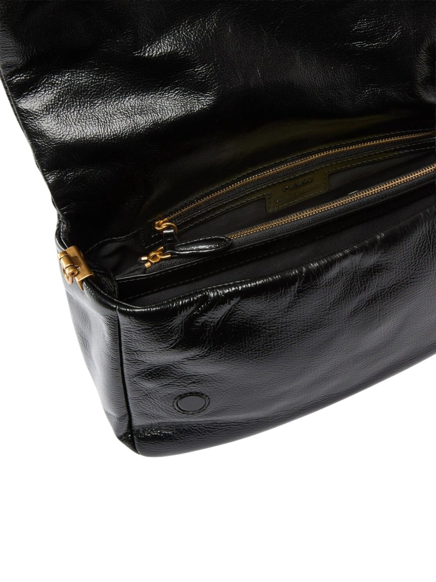 PINKO Bolso de hombro  negro – imagen 7