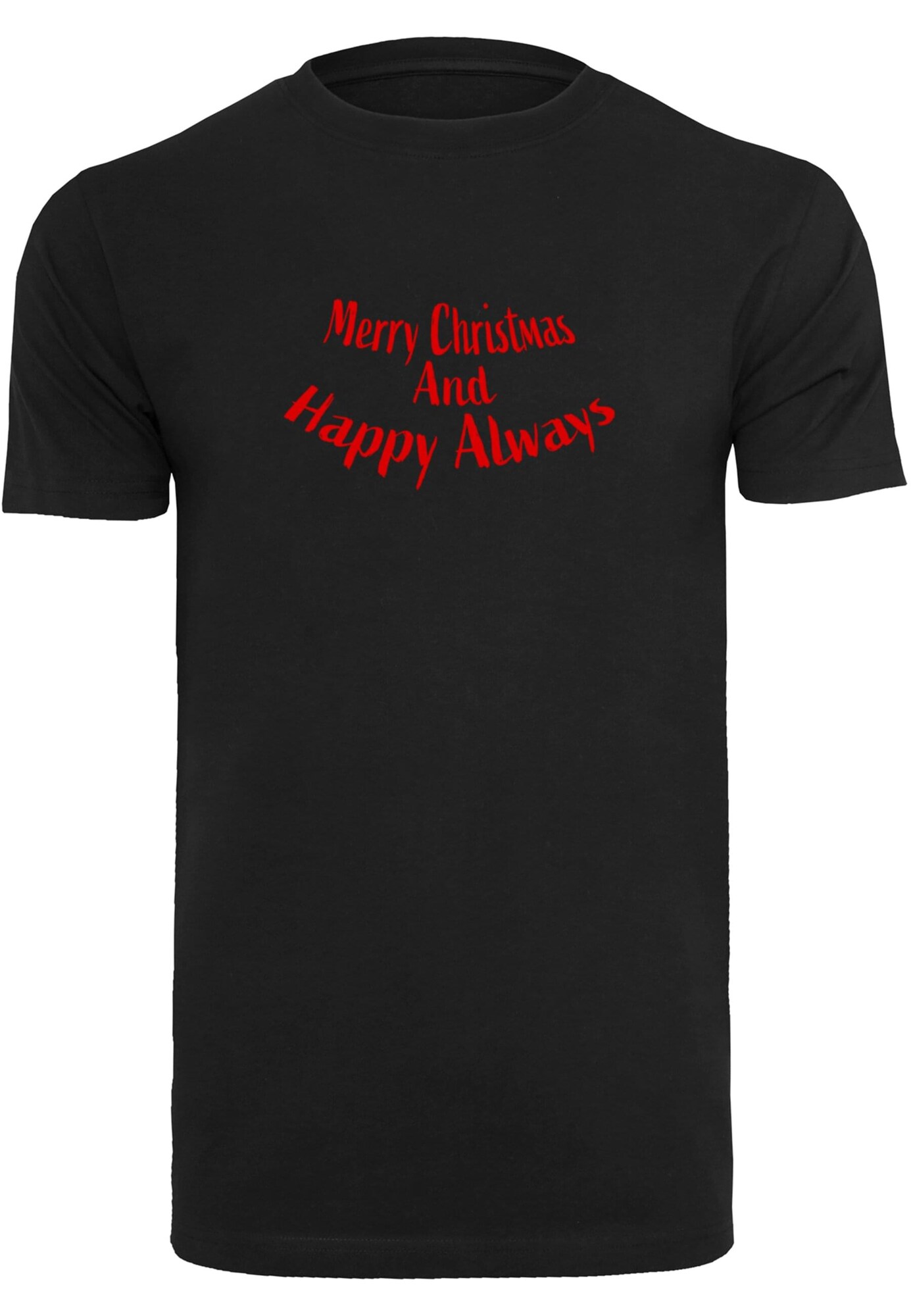 Thumbnail - Merchcode T-Shirt Merry Christmas And Happy Always