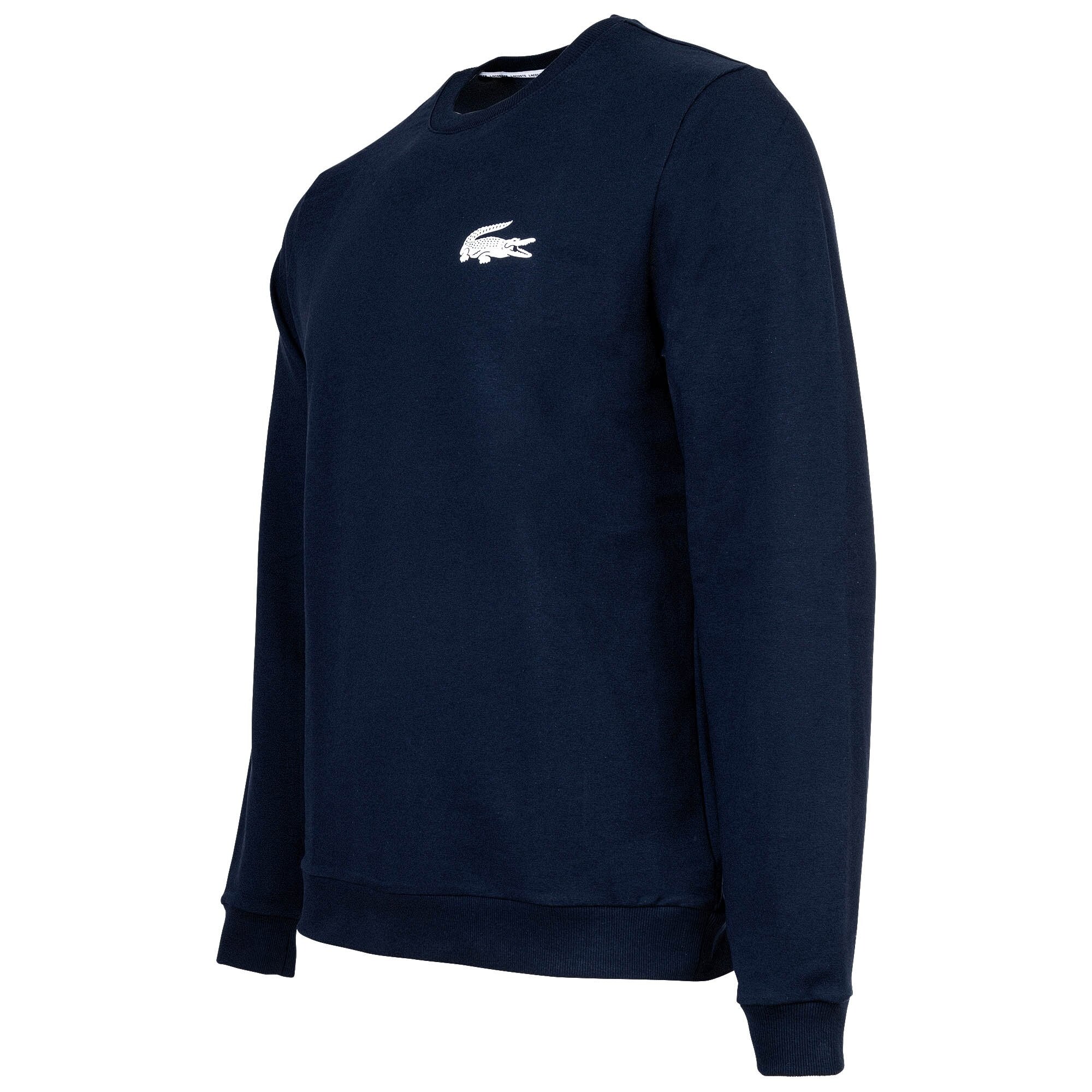 LACOSTE Mikina  tmavomodrá / biela (obrázok 3)