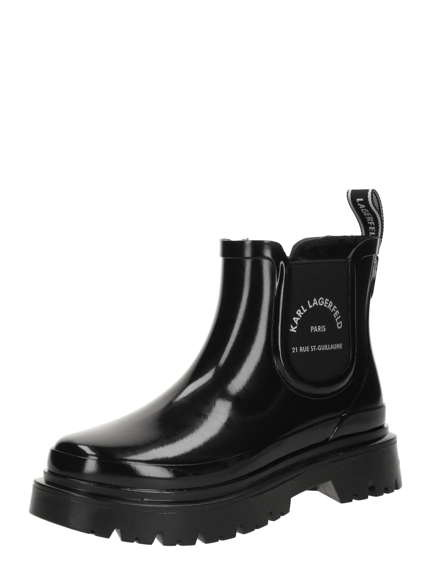 Karl Lagerfeld Ghete chelsea  negru