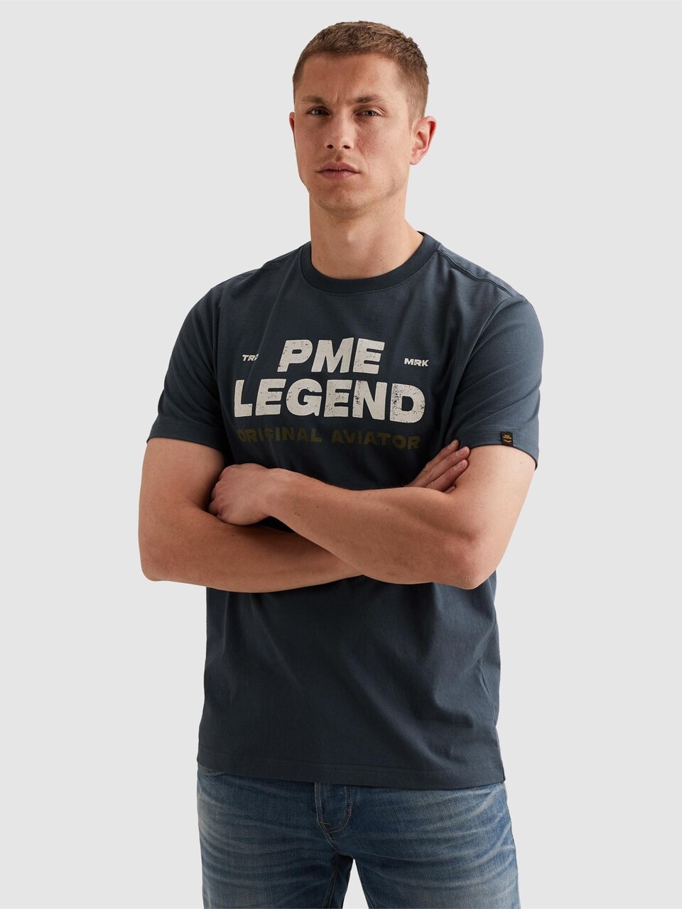 T-shirt 'T-shirt with rugged artwork on the chest'