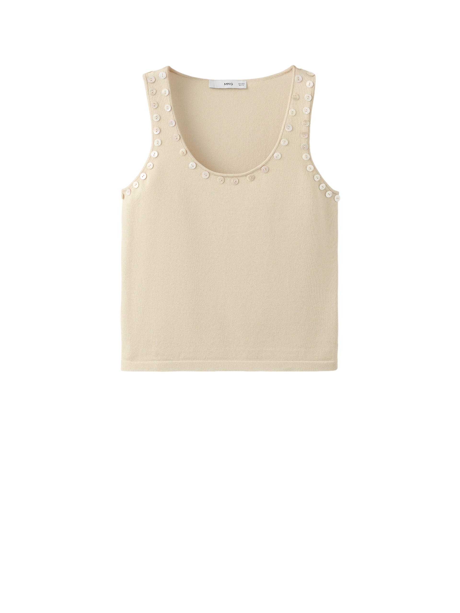 MANGO Broderad topp 'NAQUI' dam