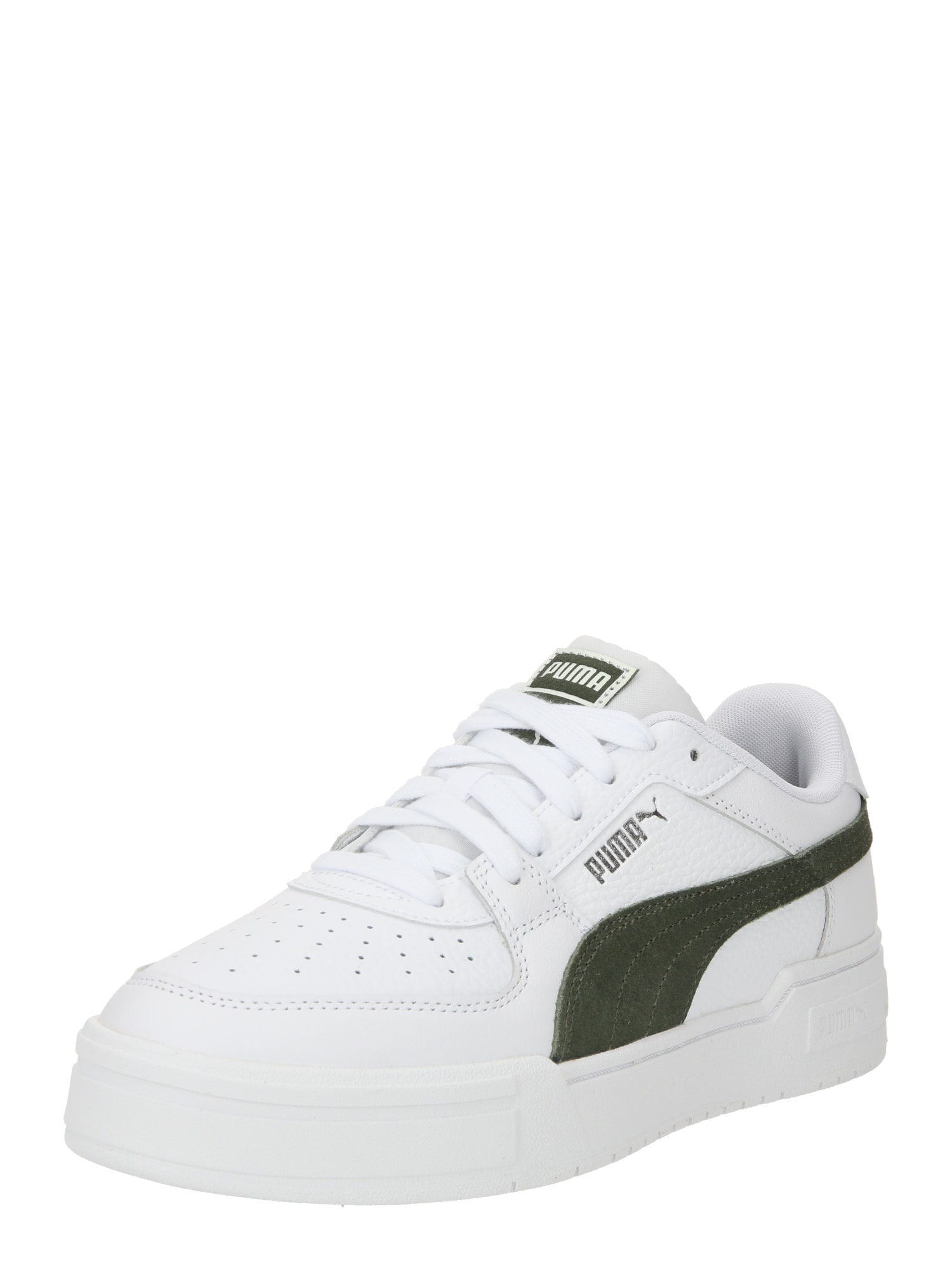 PUMA Sneaker low 'Pro'  verde închis / alb