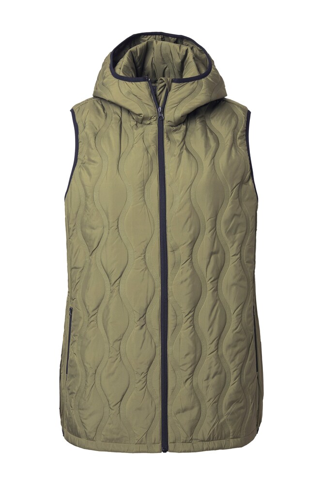 Ulla Popken Weste Damen Größe M/L oliv