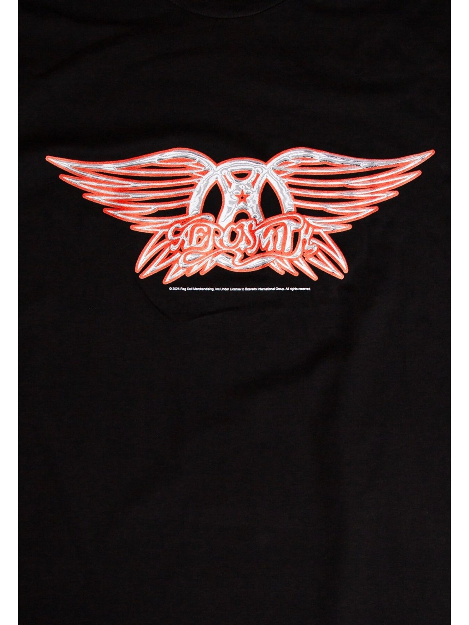 Aerosmith Camiseta 'Aerosmith Logo T-Shirt'  negro – imagen 3