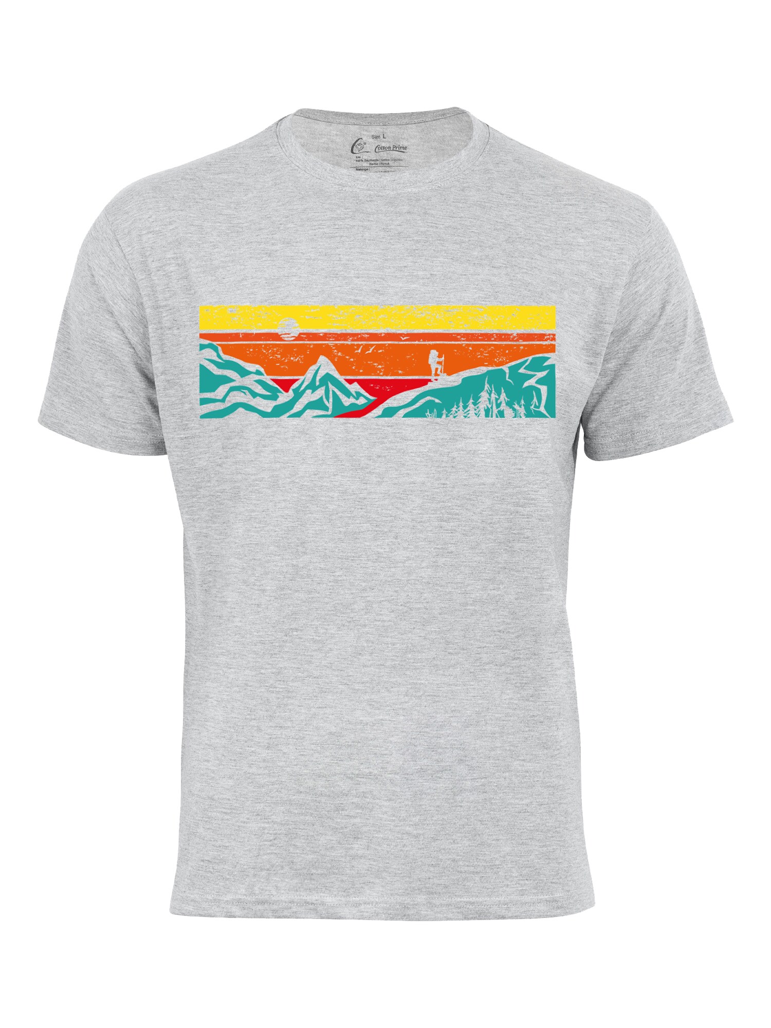 Cotton Prime Camiseta  gris