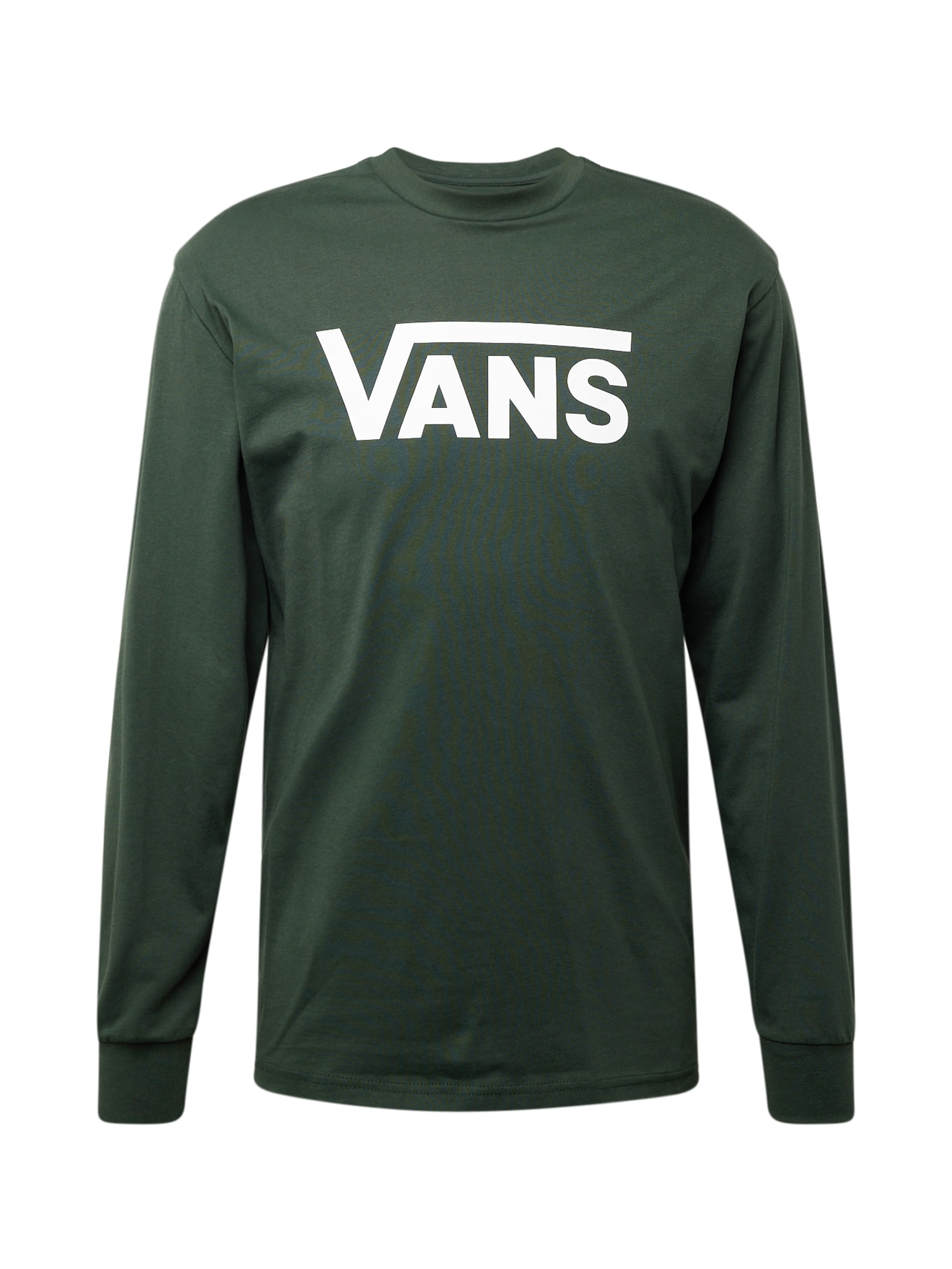 VANS Тениска 'Classic'  тъмнозелено / бяло
