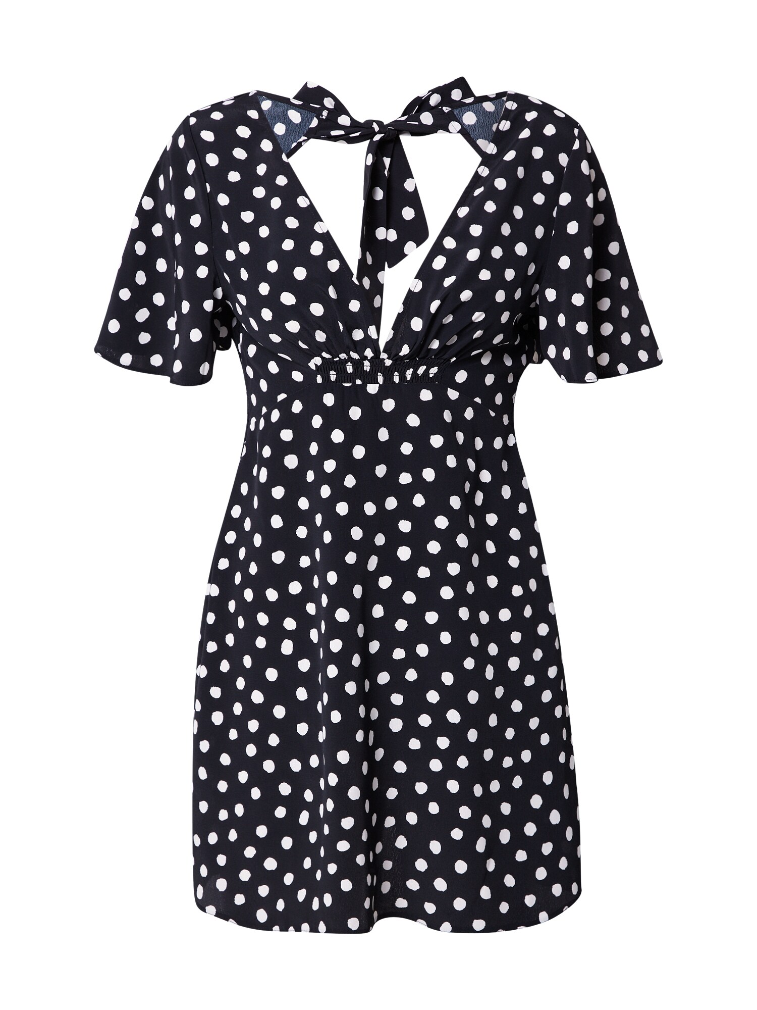 Nasty Gal Rochie  negru / alb