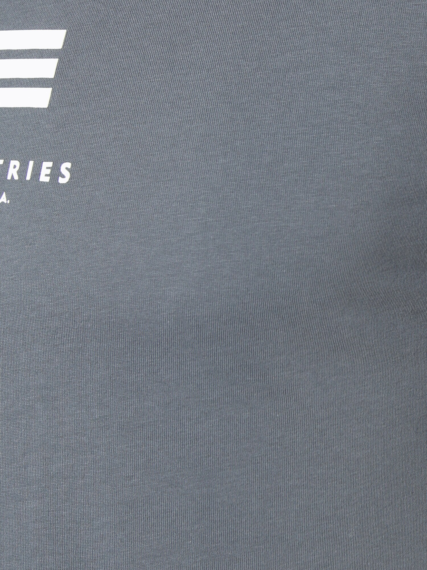 ALPHA INDUSTRIES Camiseta  azul paloma / blanco – imagen 3